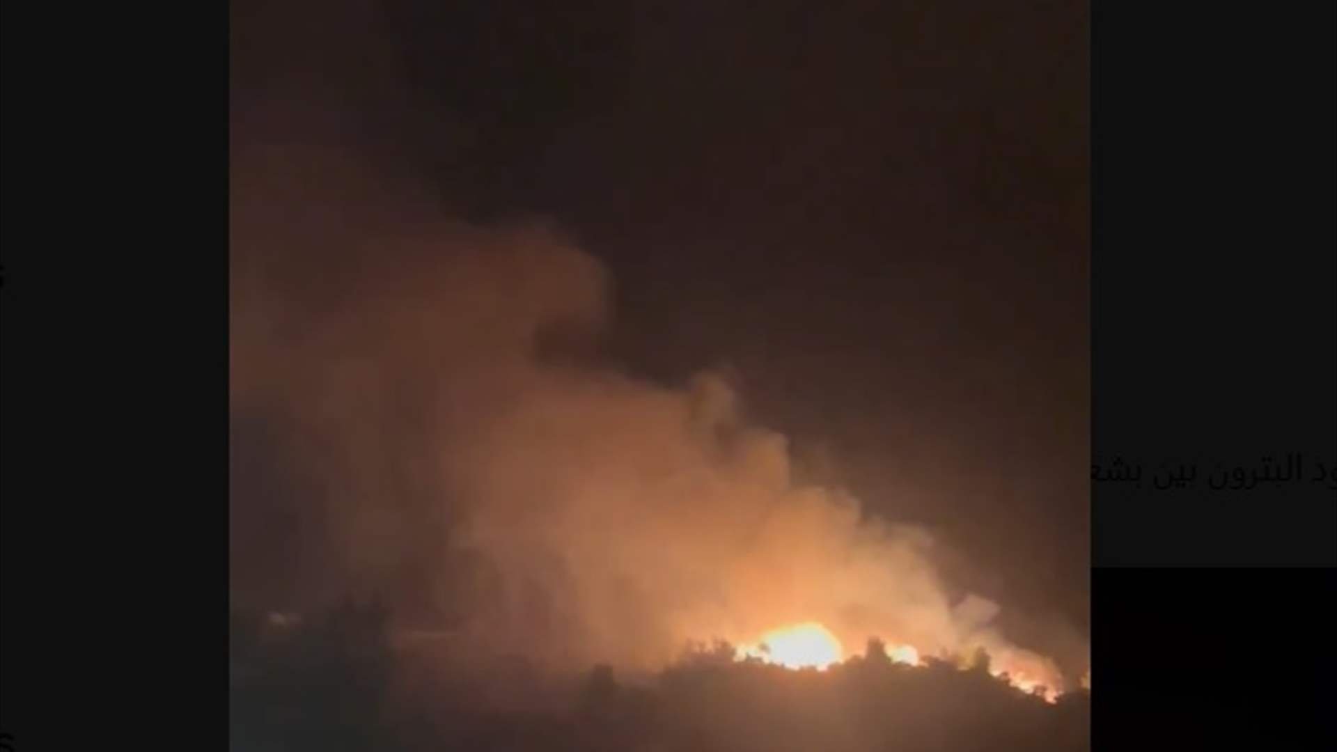 Massive wildfire erupts in Batroun’s mountainous region (Video)