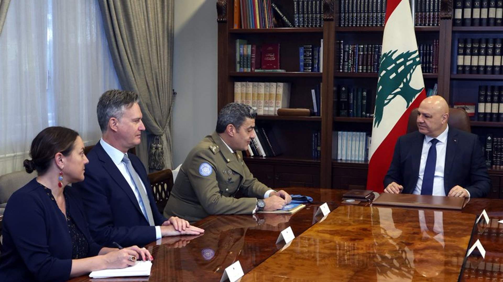 President Aoun reaffirms commitment to UNIFIL presence in Lebanon’s south