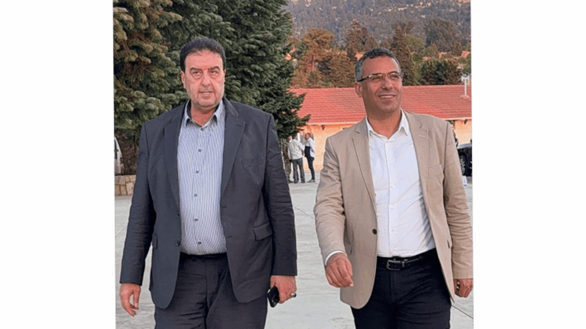 الهاني عرض والبعريني في فنيدق لأوضاع المزارعين ولموسم التفاح المعرض لخسائر جمة