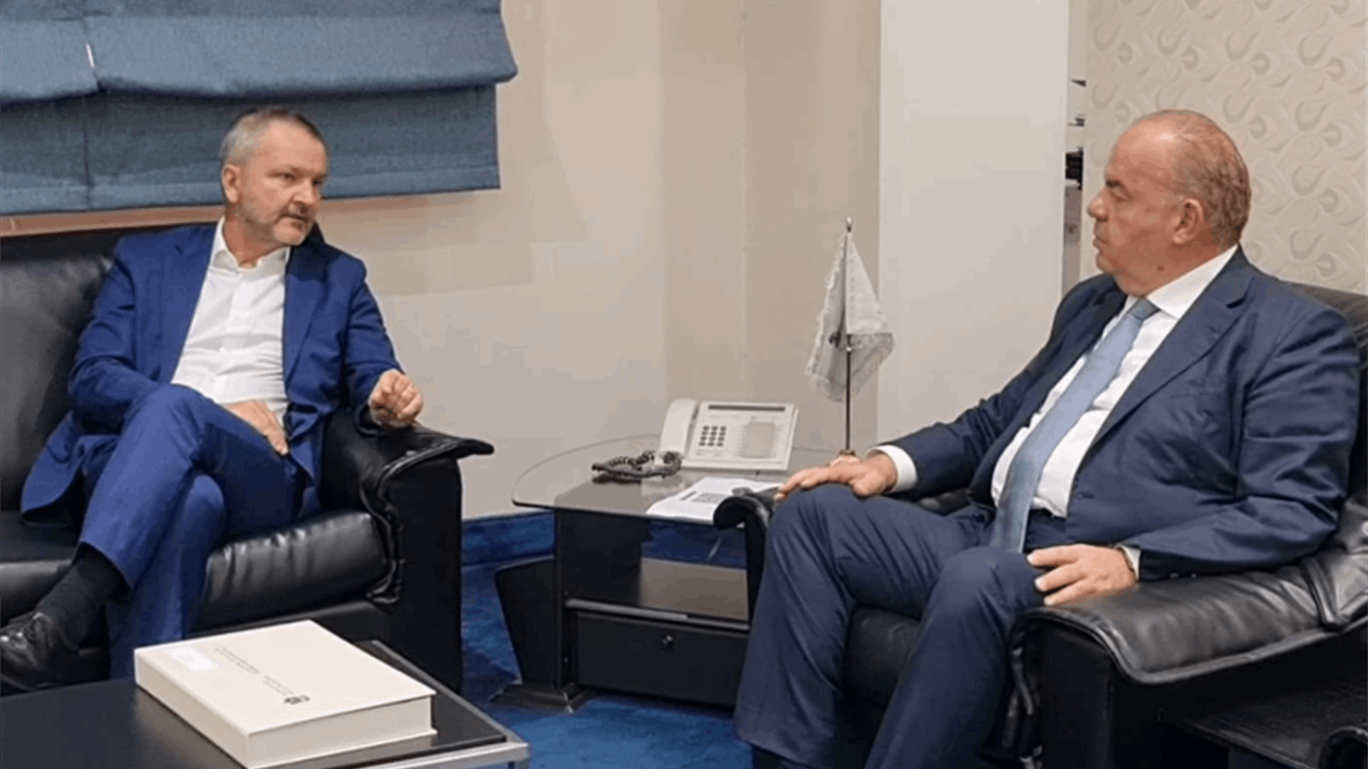 الحاج بحث مع الجانب الفرنسي في سبل تعزيز التعاون وتوسيع خدمات النطاق العريض عبر &quot;Eutelsat&quot;