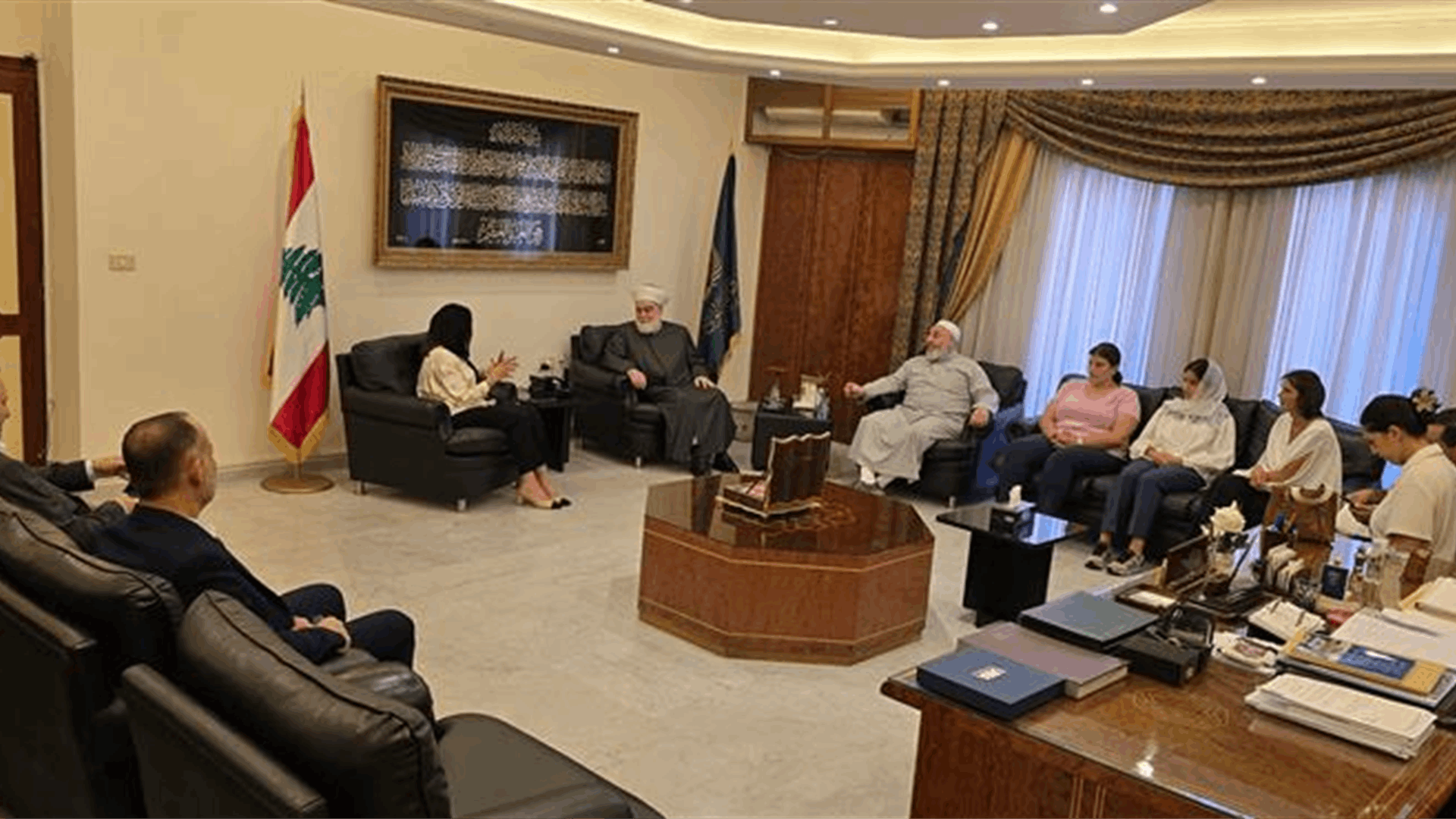 مفتي طرابلس عرض مع السيد الوضع الإجتماعي والإنمائي في المدينة