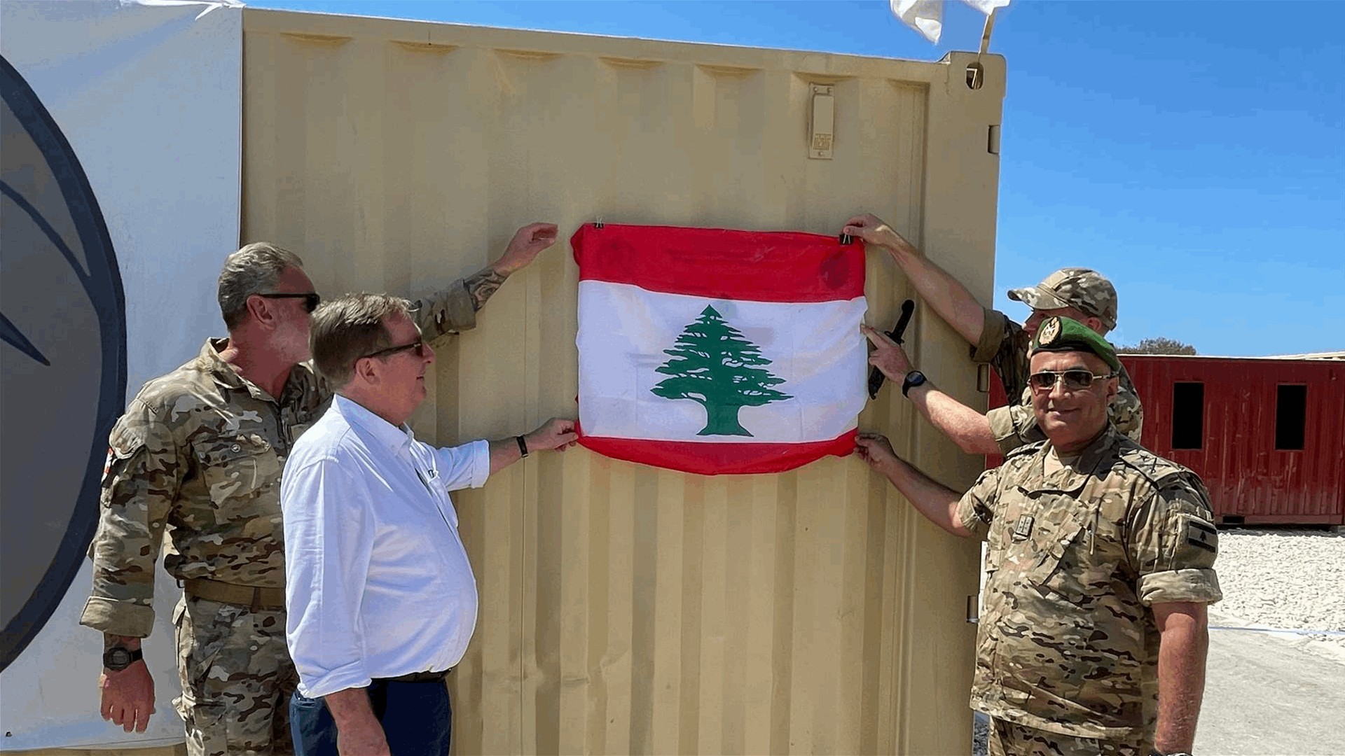 UK Ambassador opens upgraded Lebanese Army training facility in Zahrani