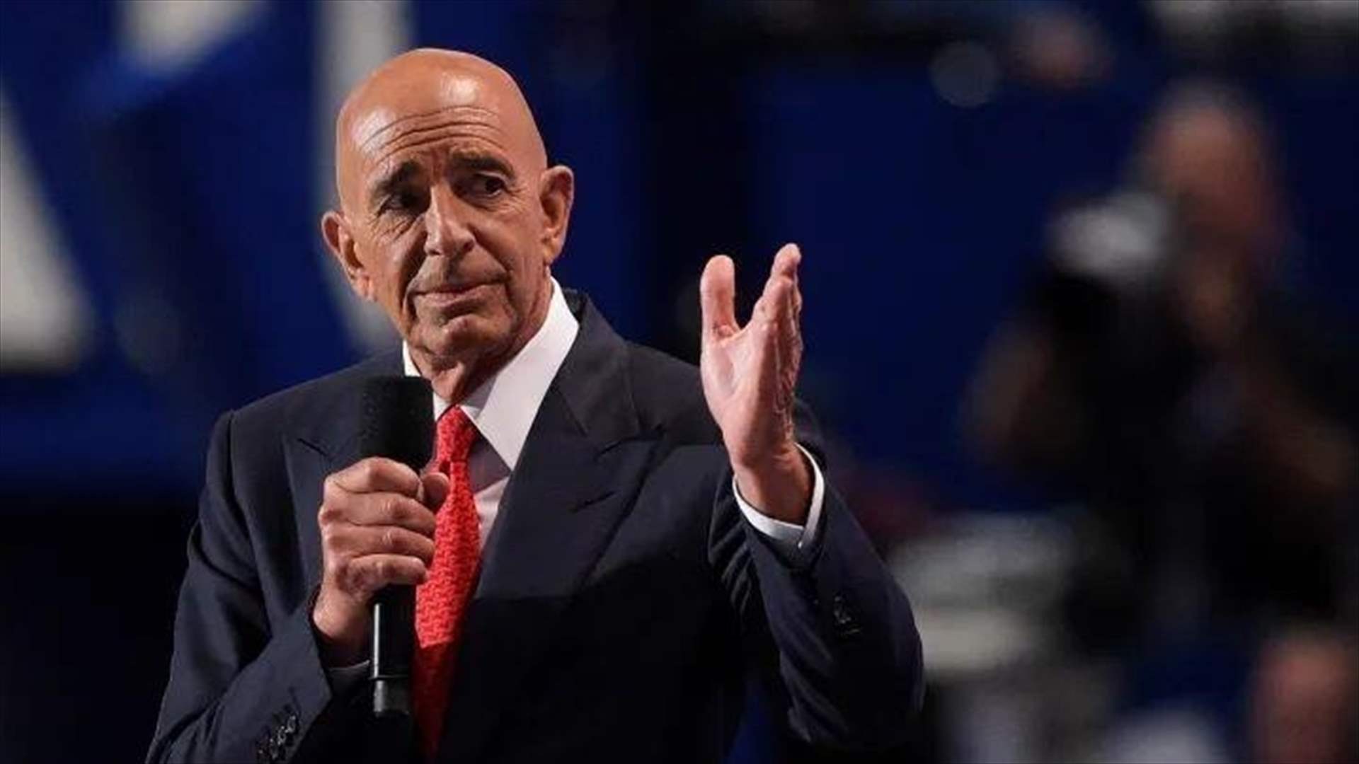 US Envoy Tom Barrack hails agreement on voluntary disarmament in Beirut camps
