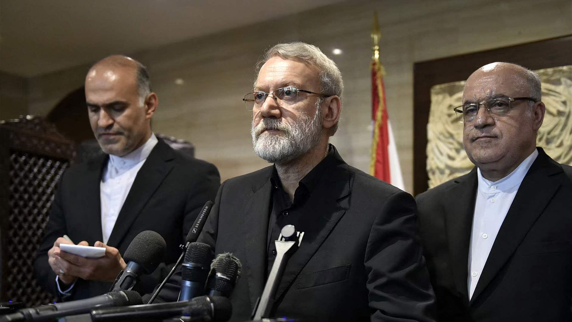 Iran’s Larijani says Hezbollah remains a strategic asset, pledges continued support