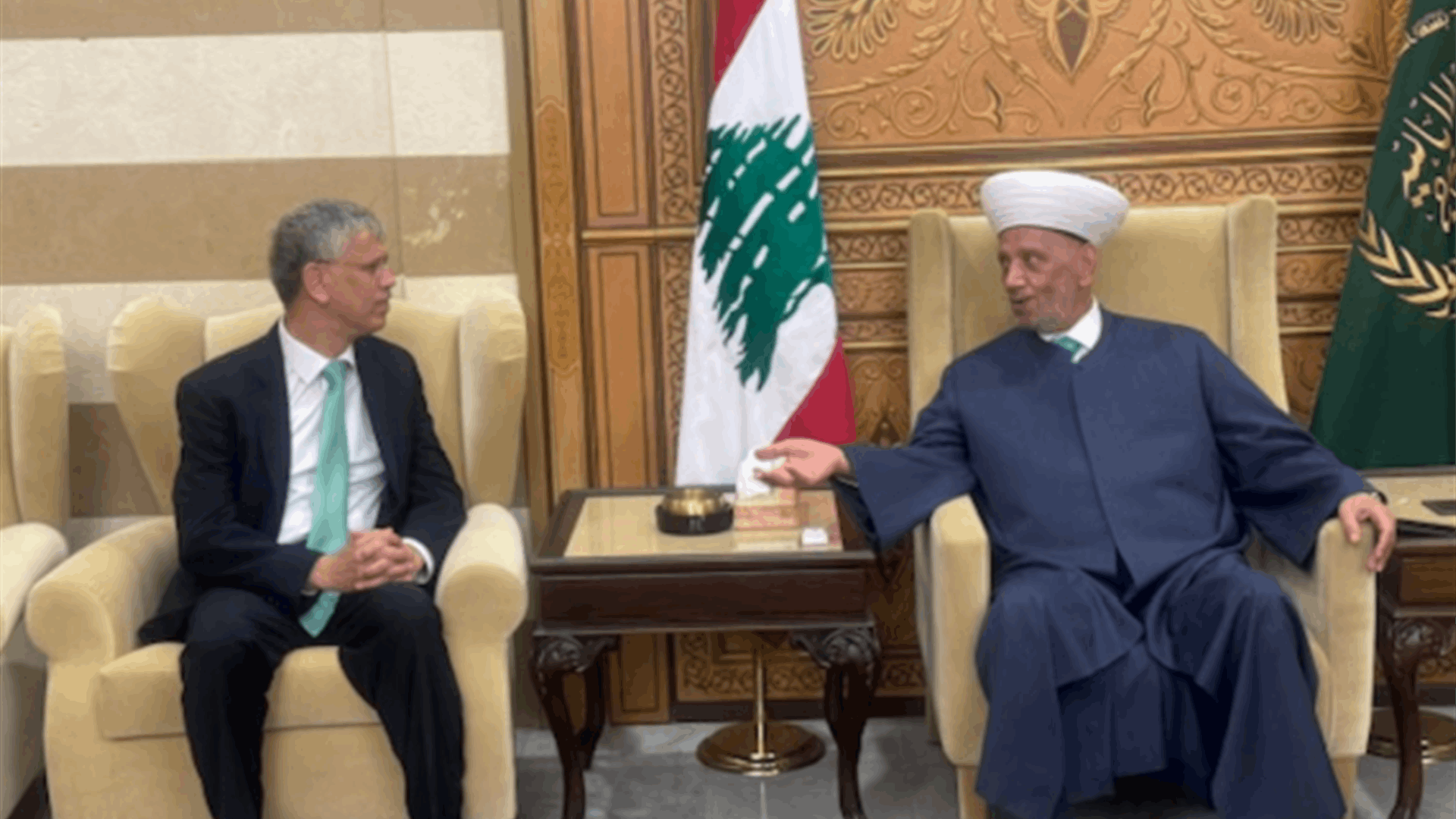 المفتي دريان إستقبل سفير باكستان وعرض مع زواره الأوضاع في لبنان والمنطقة 