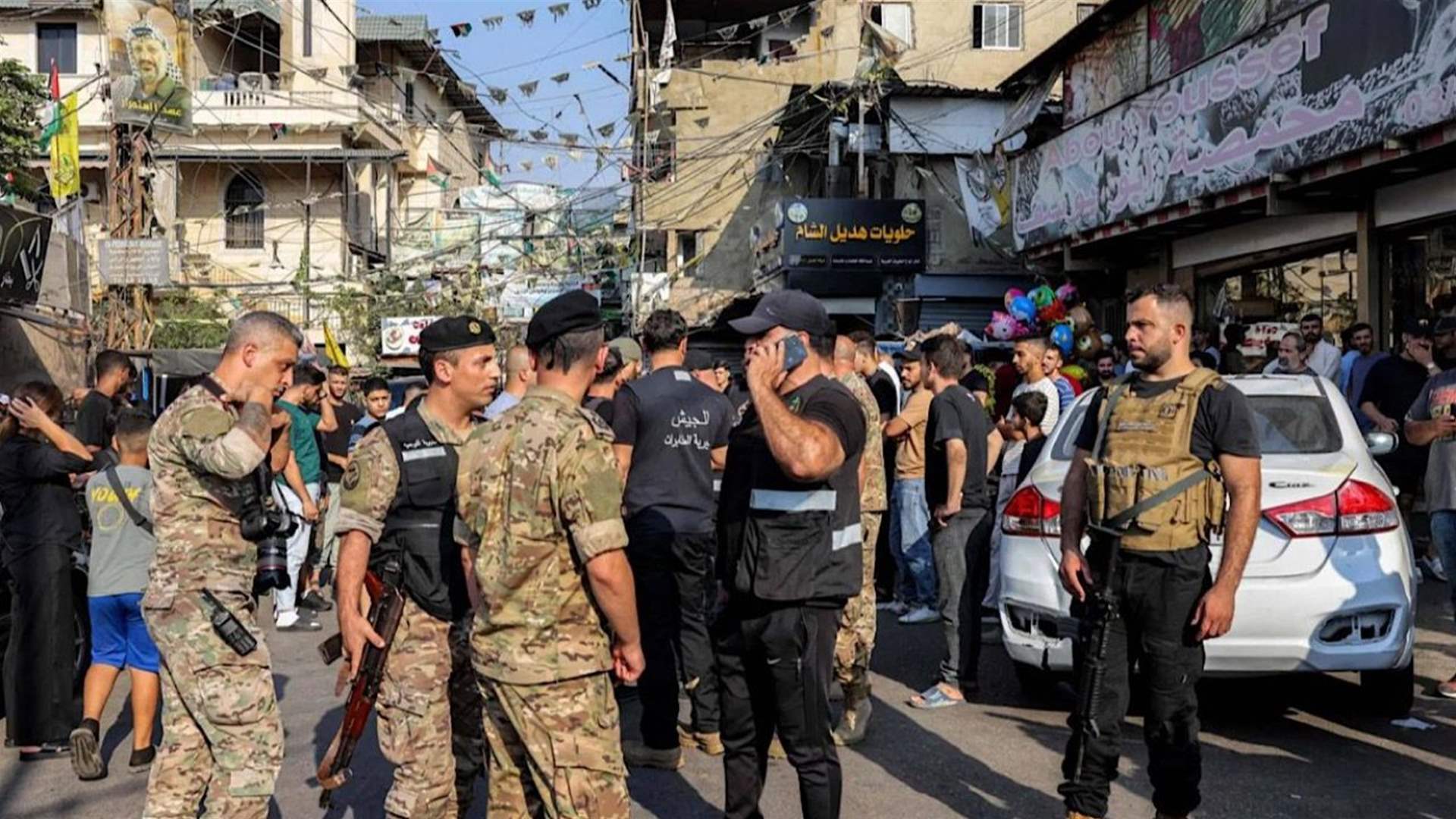مديرية المخابرات طاردت مطلوبًا خطيرًا في مخيم برج البراجنة