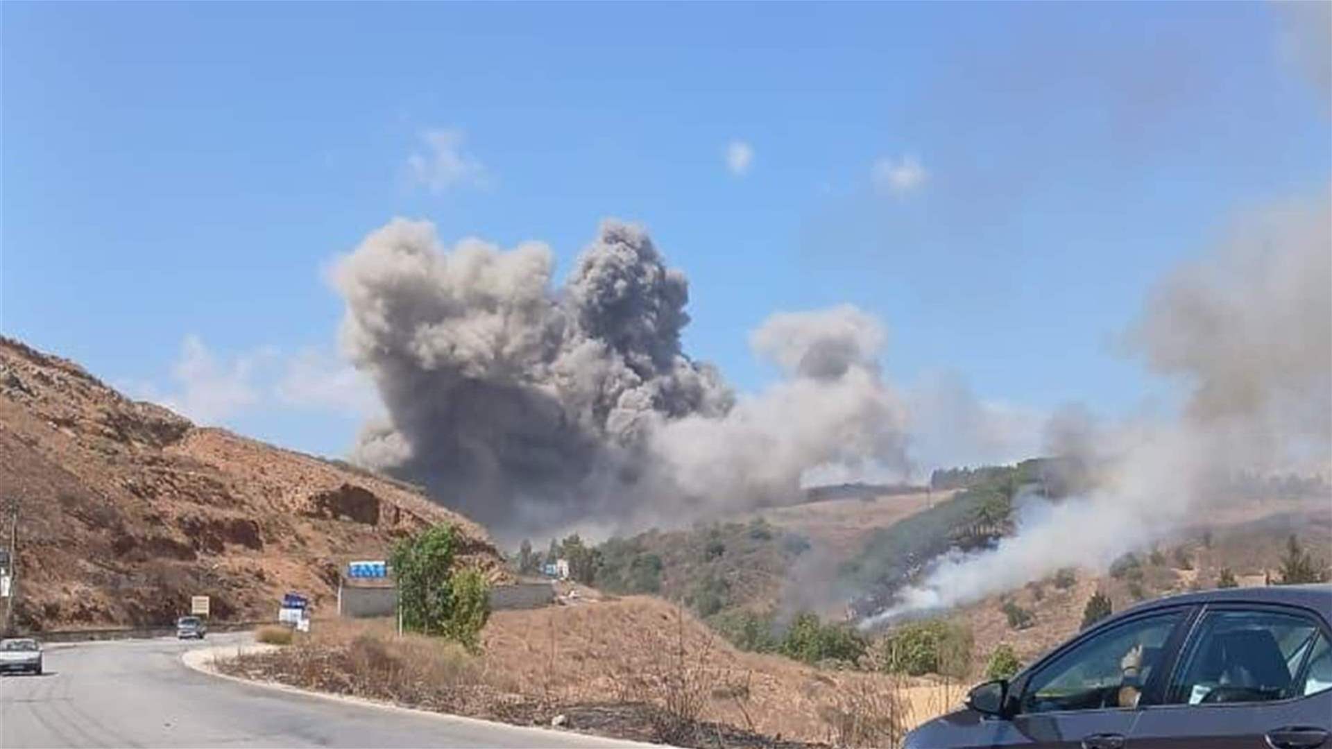 Israeli airstrikes target areas in southern Lebanon