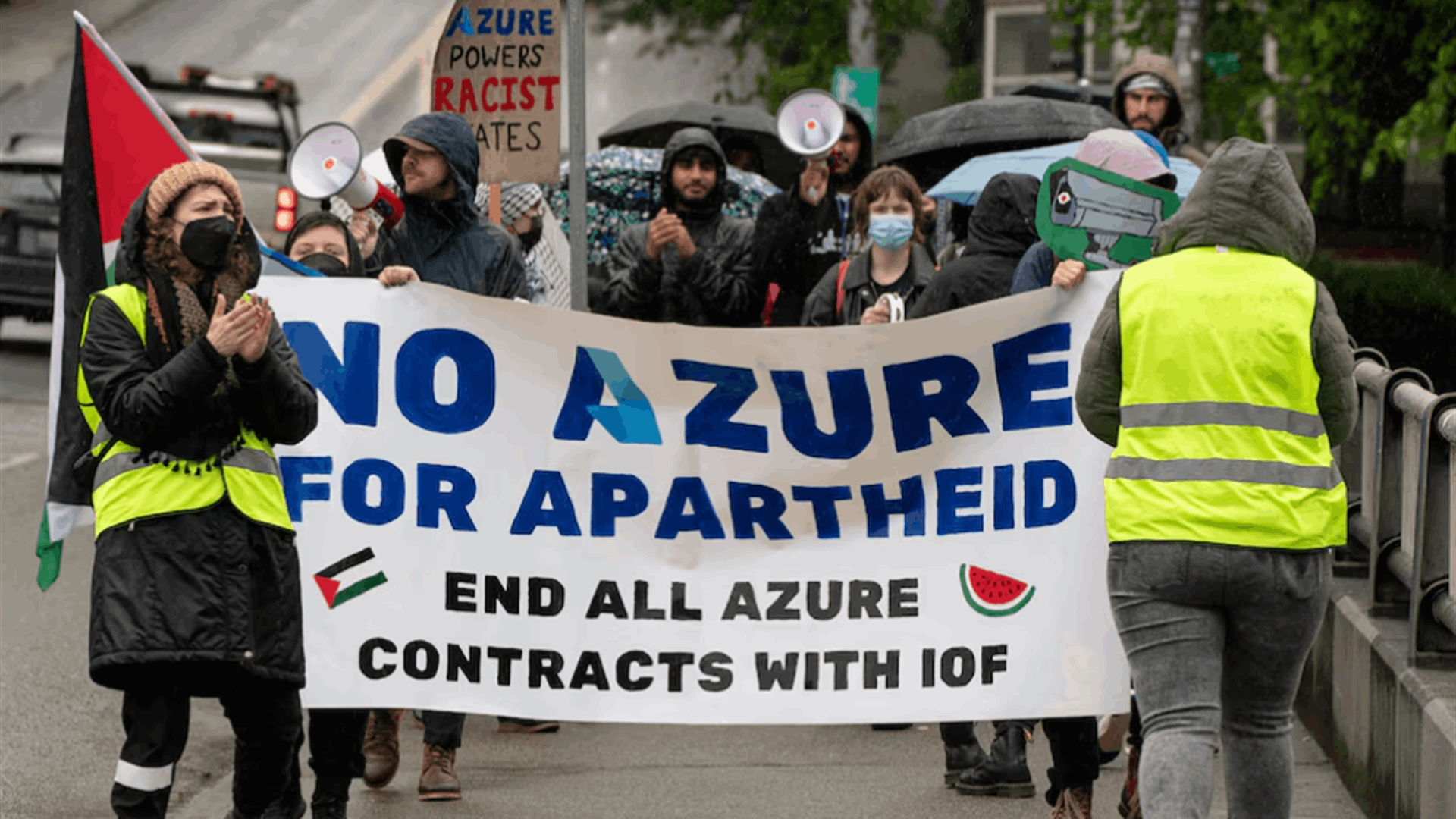 Microsoft fires four workers for on-site protests over company&#39;s ties to Israel