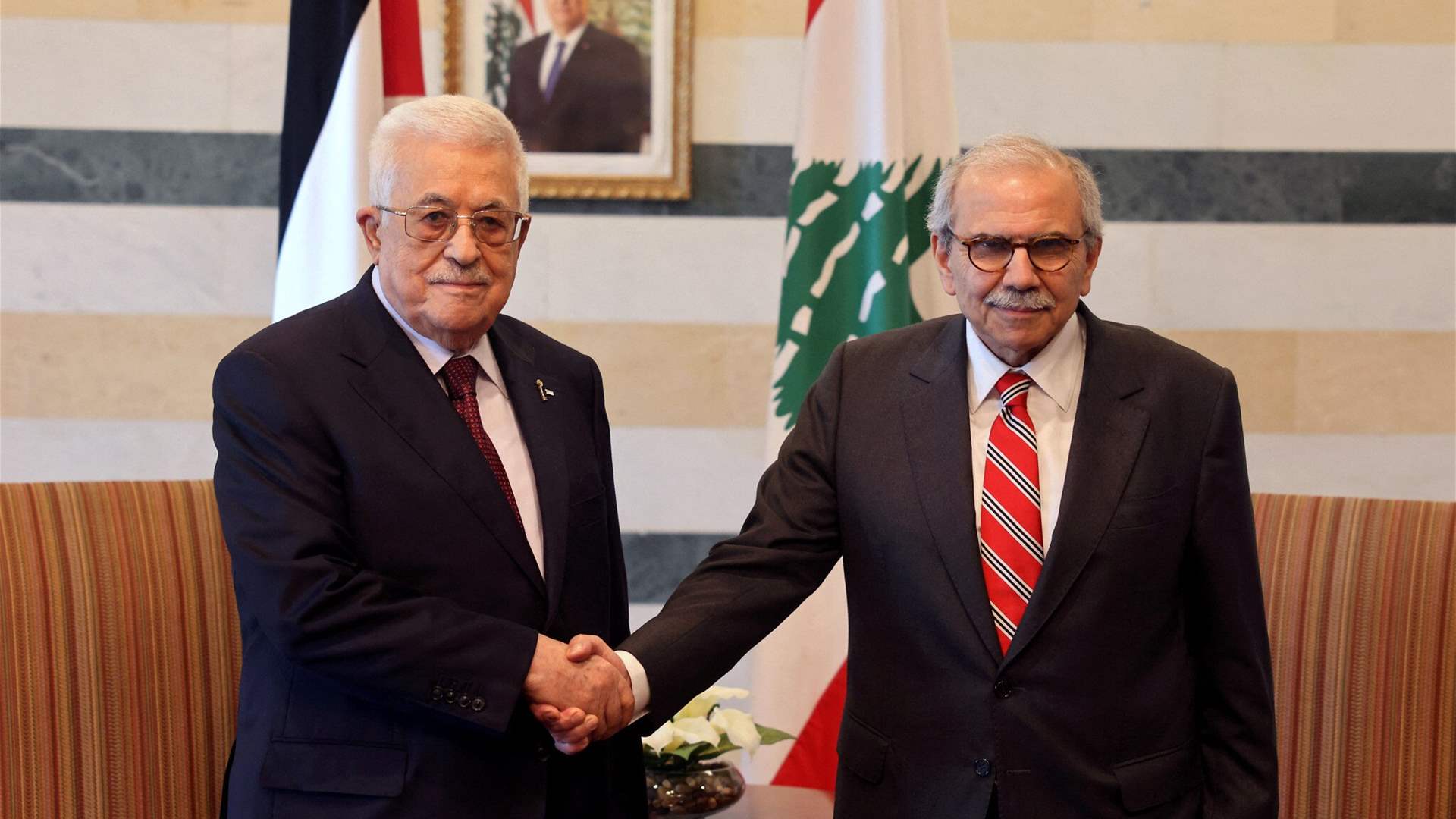 Lebanon’s prime minister praises progress in Palestinian arms handover