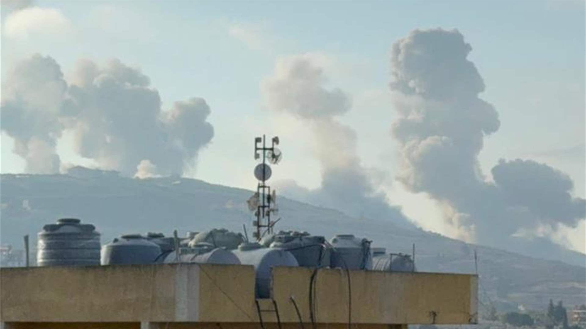 Israeli army: Airstrikes on South Lebanon targeted Hezbollah infrastructure