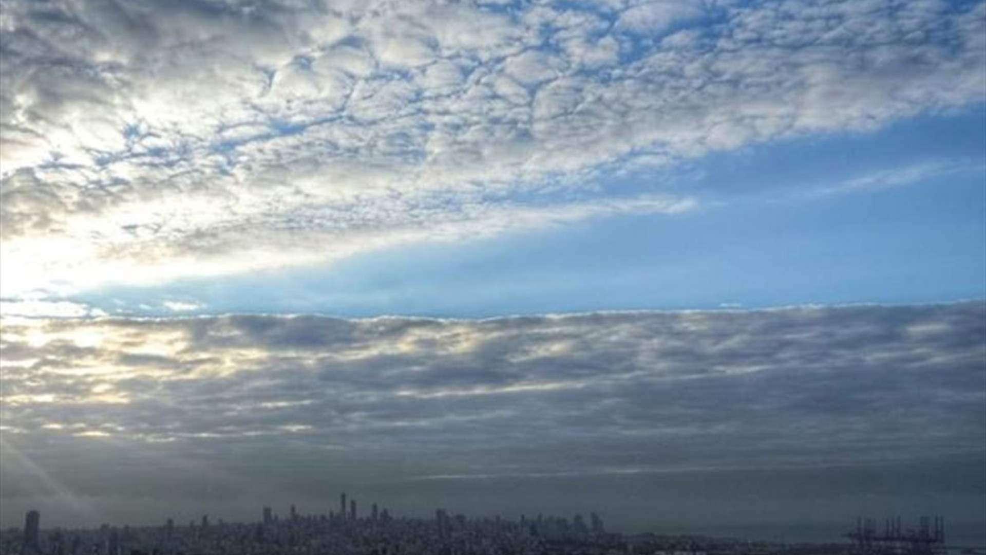 استقرار في درجات الحرارة الصيفية…واحتمال تساقط رذاذ