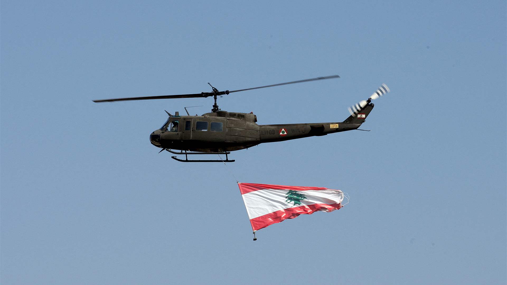 US envoy, top admiral assess southern Lebanon border by army helicopter