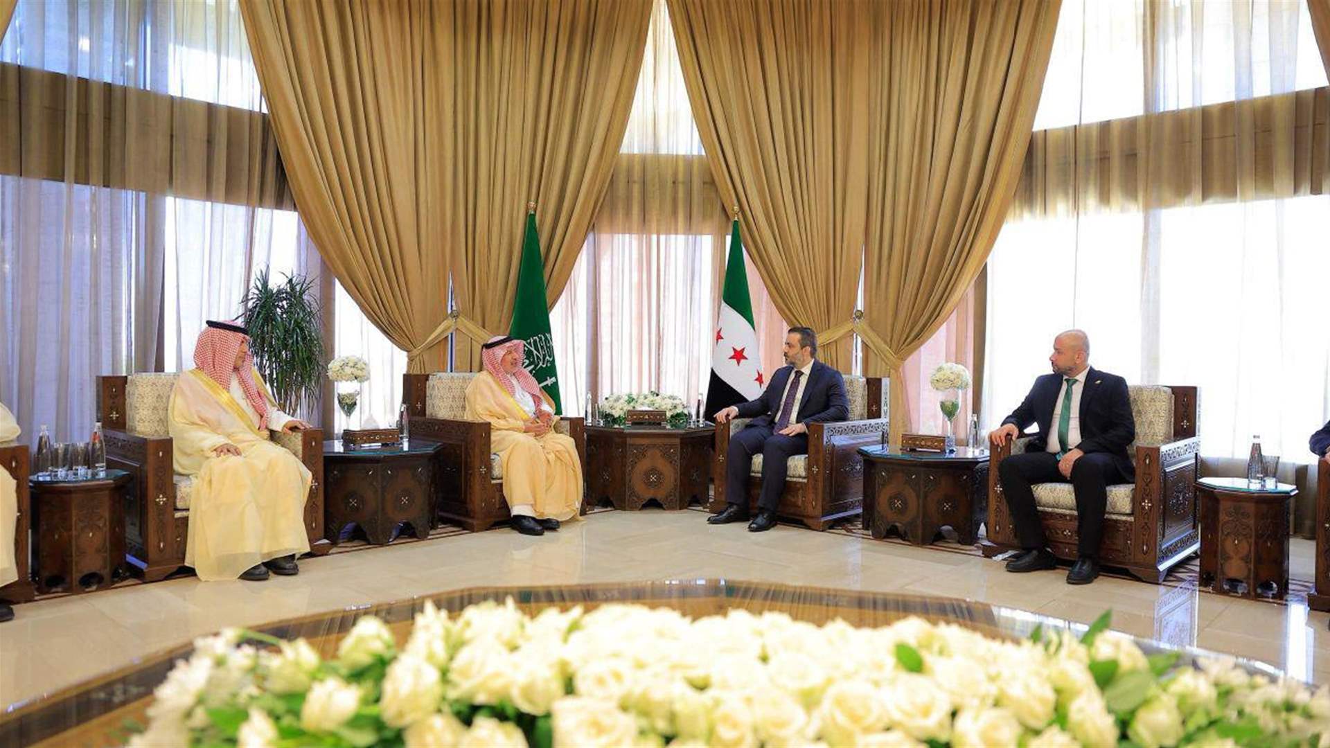 الشيباني استقبل وفدا رفيع المستوى من السعودية... وهذا ما تم بحثه 