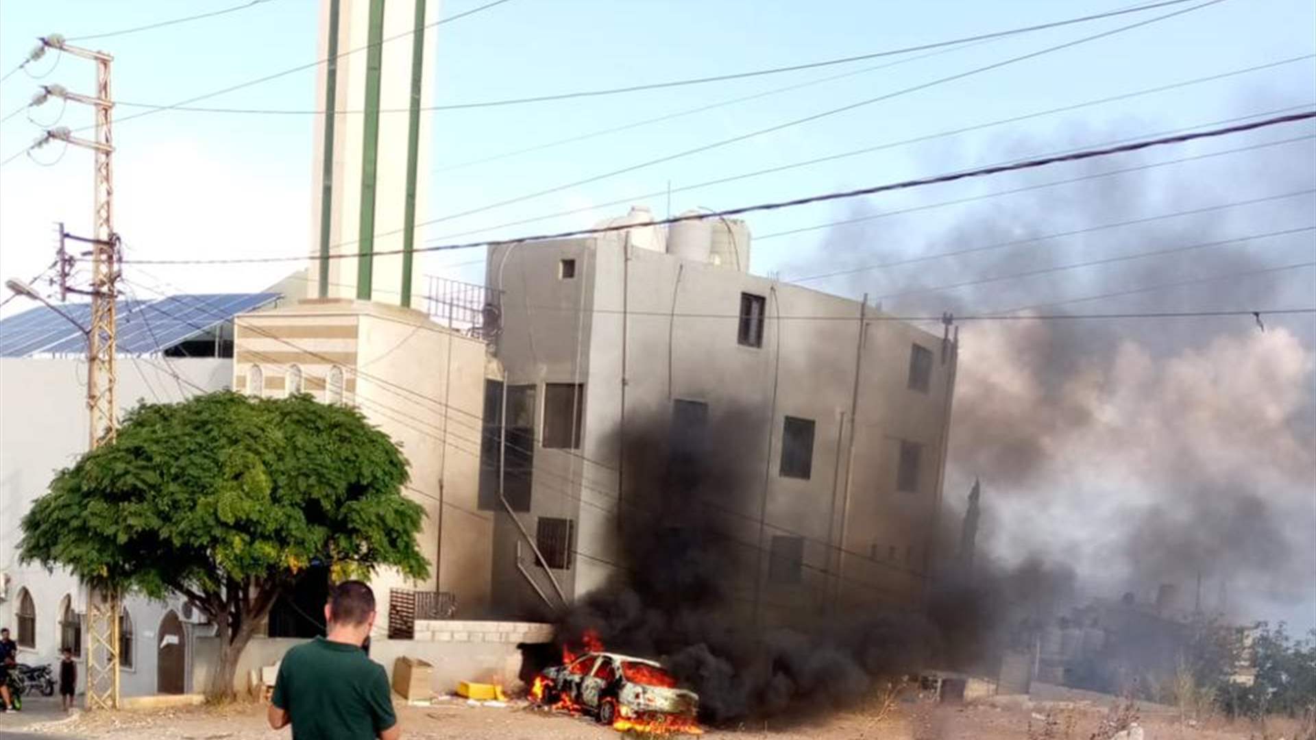 Car targeted in Zarout area between Barja and Jiyeh