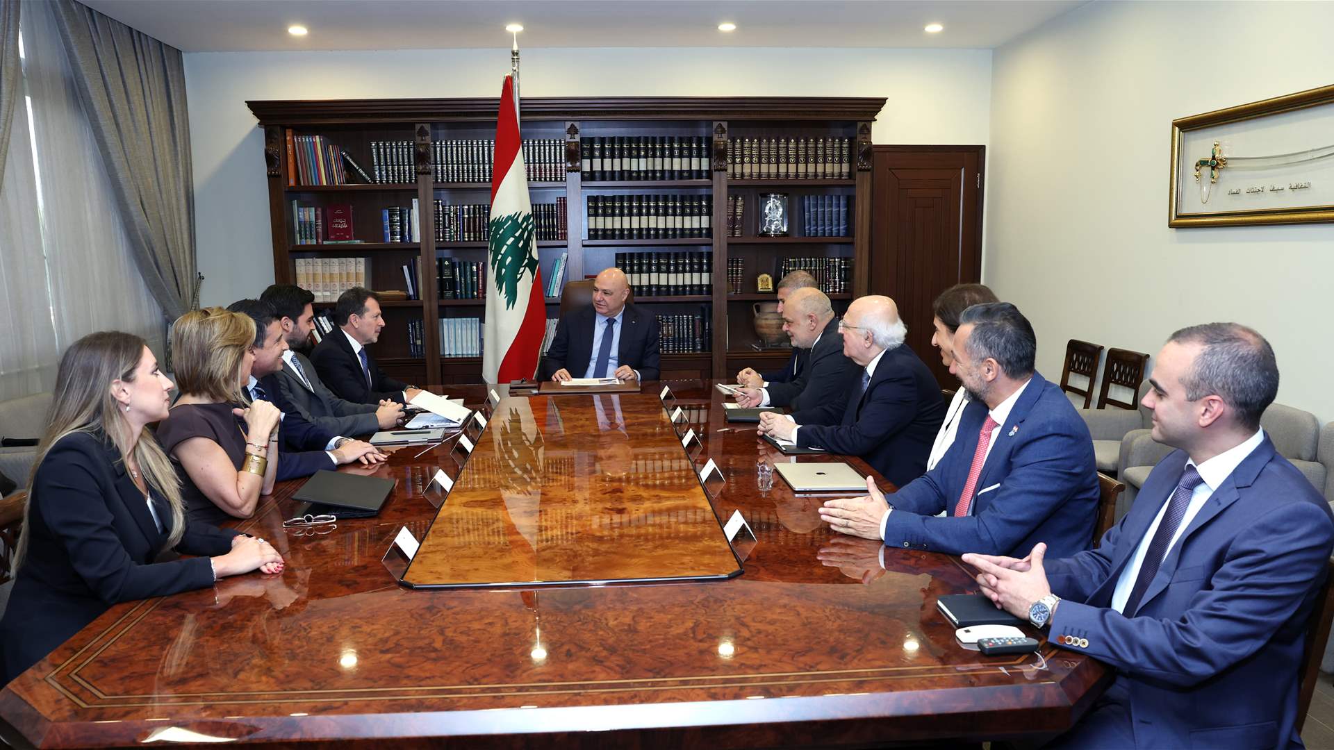 President Aoun follows closely on proposal for technology and AI ministry