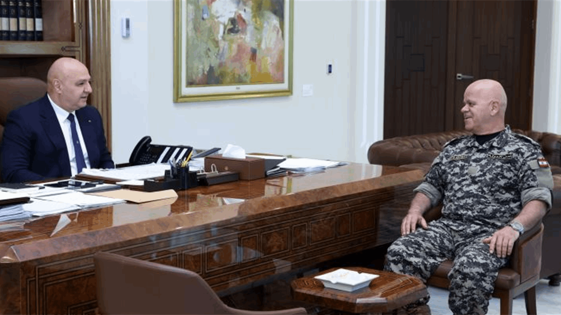 لاوندس اطلع رئيس الجمهورية على تدابير وجهود أمن الدولة في مكافحة الفساد