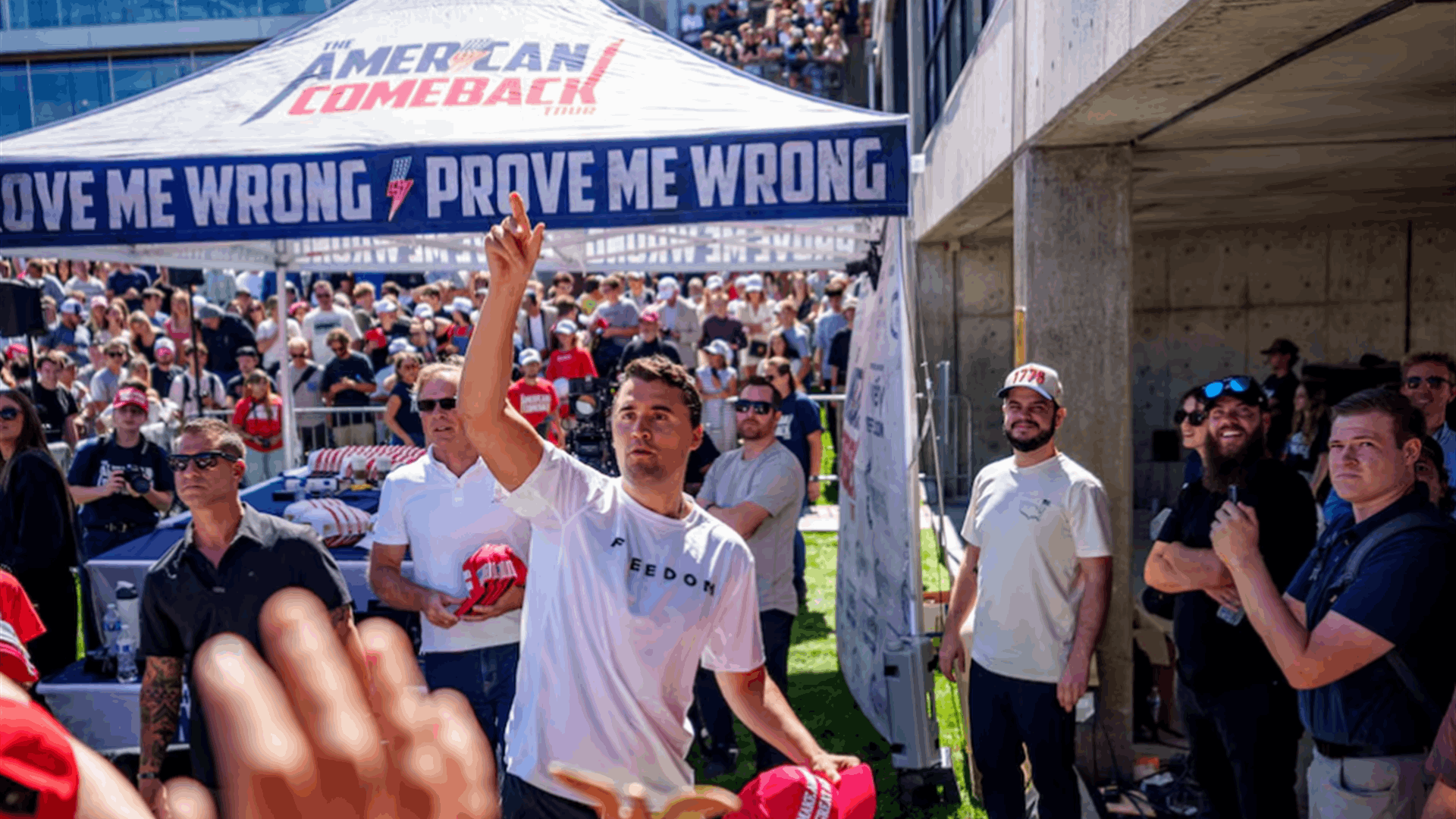 Conservative influencer Charlie Kirk shot dead, manhunt on for suspect
