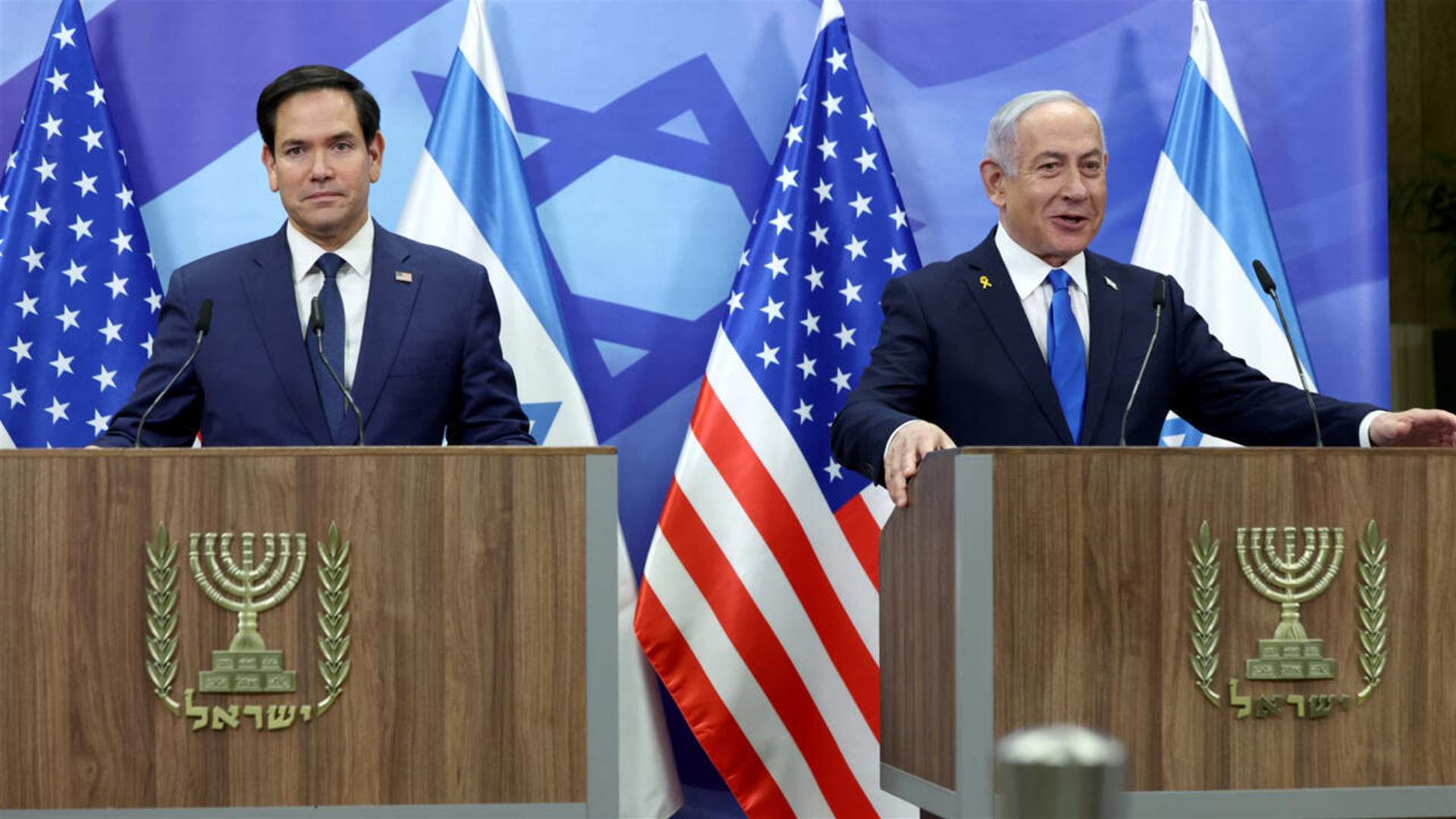 Netanyahu says Rubio visit shows &#39;strength&#39; of Israel-US ties