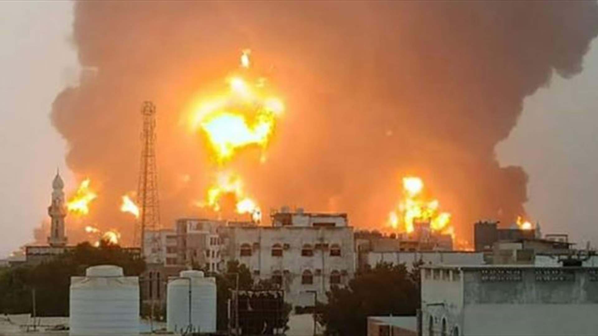 Israeli military strikes Yemen&#39;s Red Sea port of Hodeidah