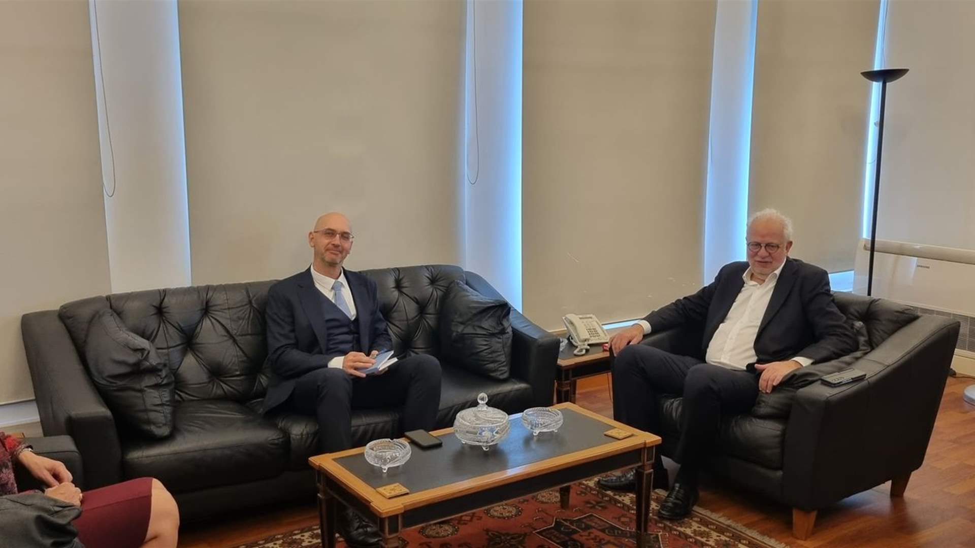 وزير العدل تابع مع السفير البلغاري إجراءات إسترداد مالك سفينة &quot;Rhosus&quot; الموقوف في صوفيا