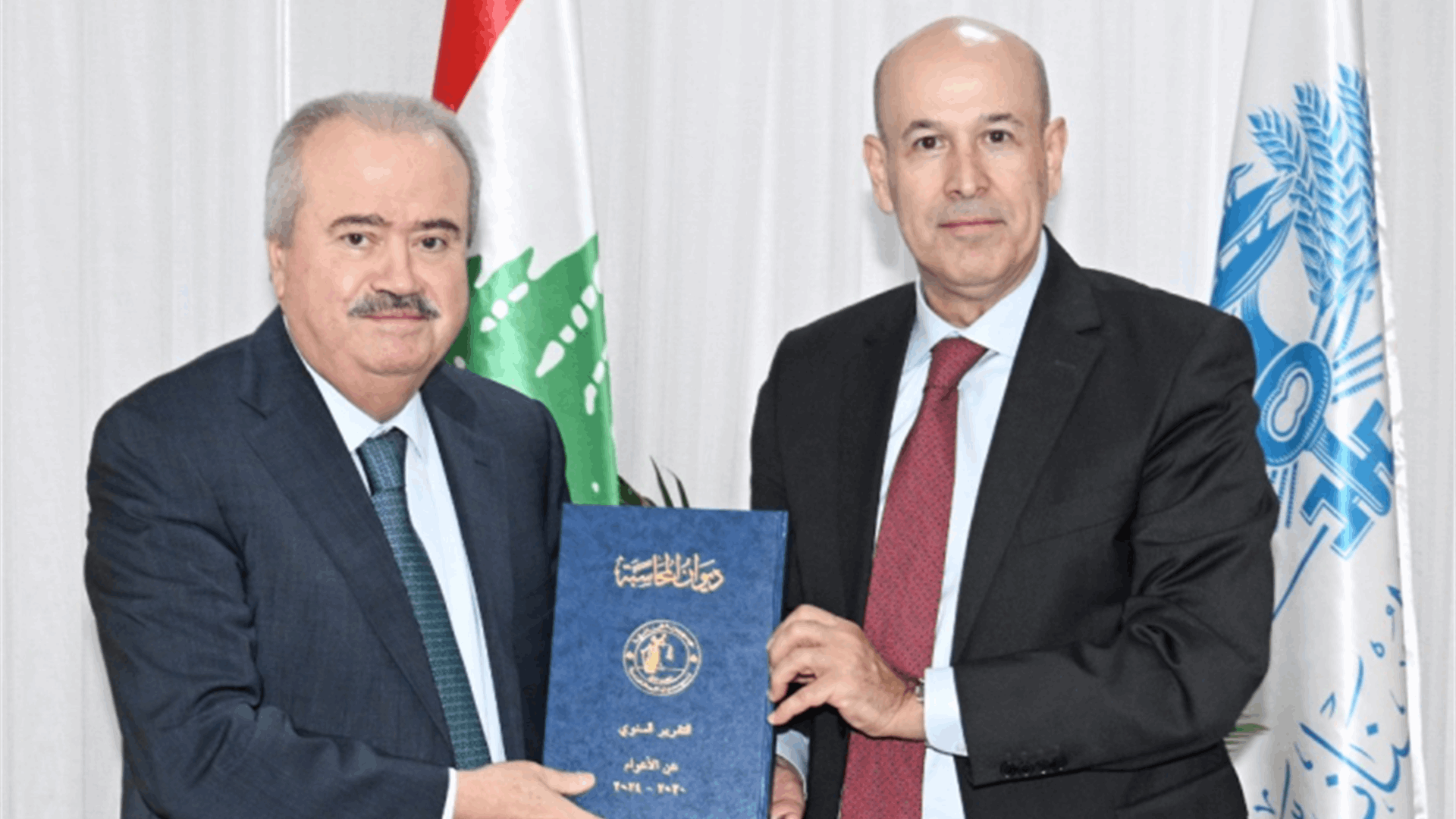 جابر تسلم تقرير ديوان المحاسبة من 2020 إلى 2024