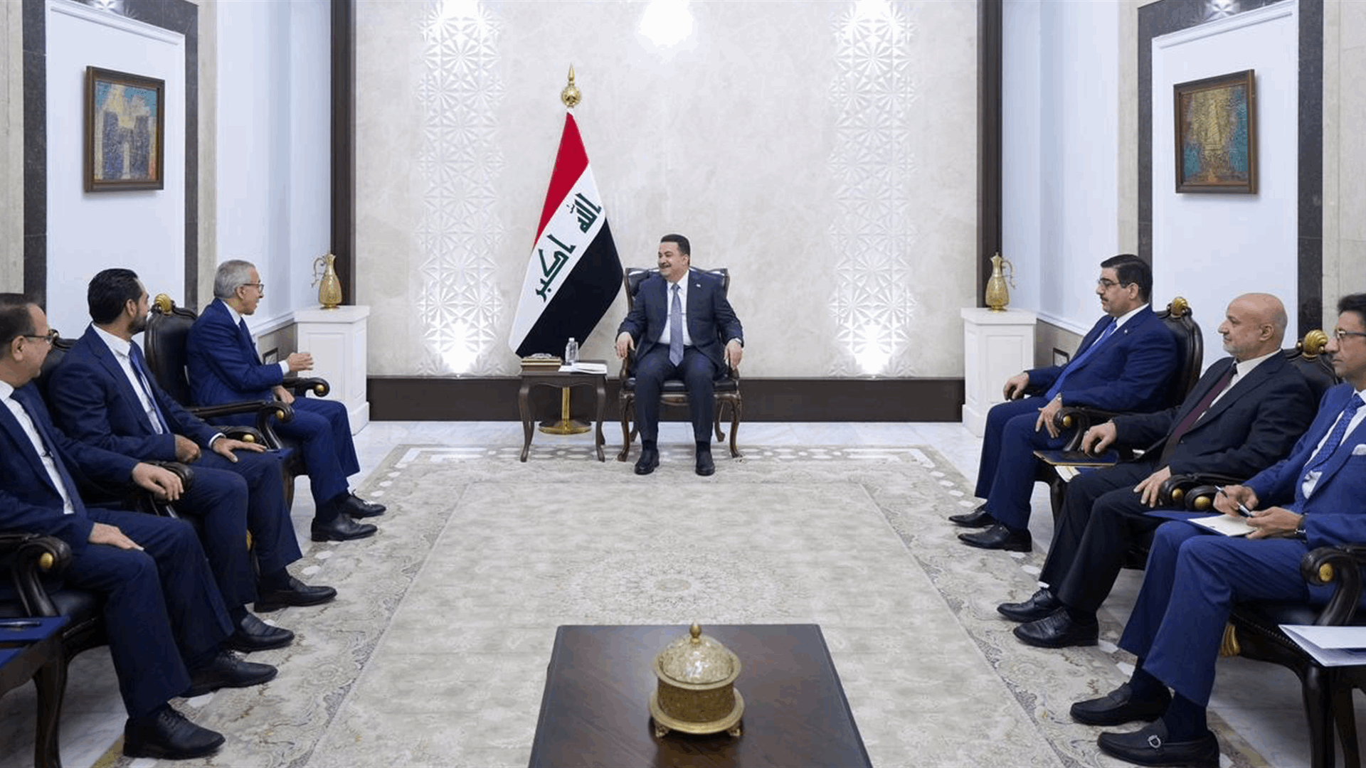 لقاء لبناني – عراقي رفيع بين البساط والسوداني: تسريع التعاون وتفعيل الاتفاقات المعلّقة منذ 2002