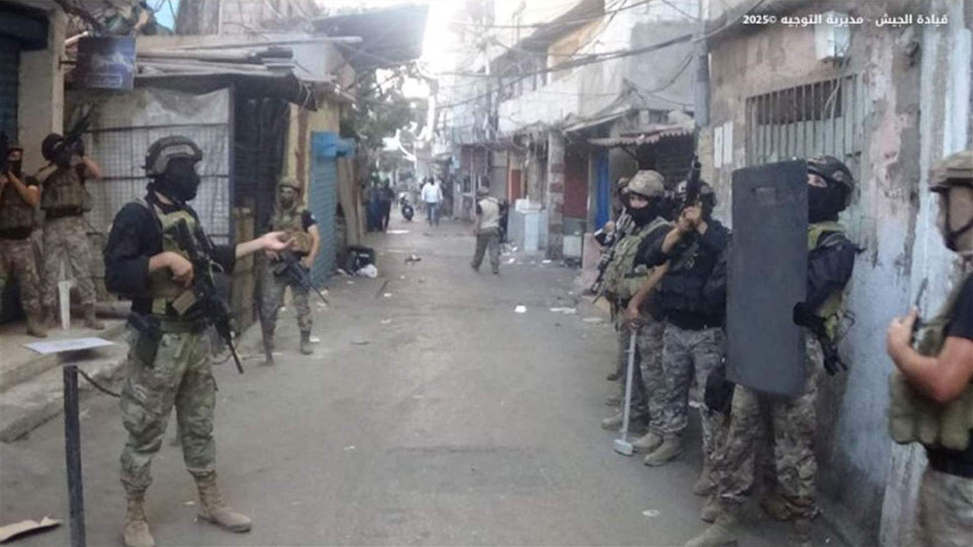 Lebanese army raids major drug warehouse in Shatila, arrests 55 – see photos
