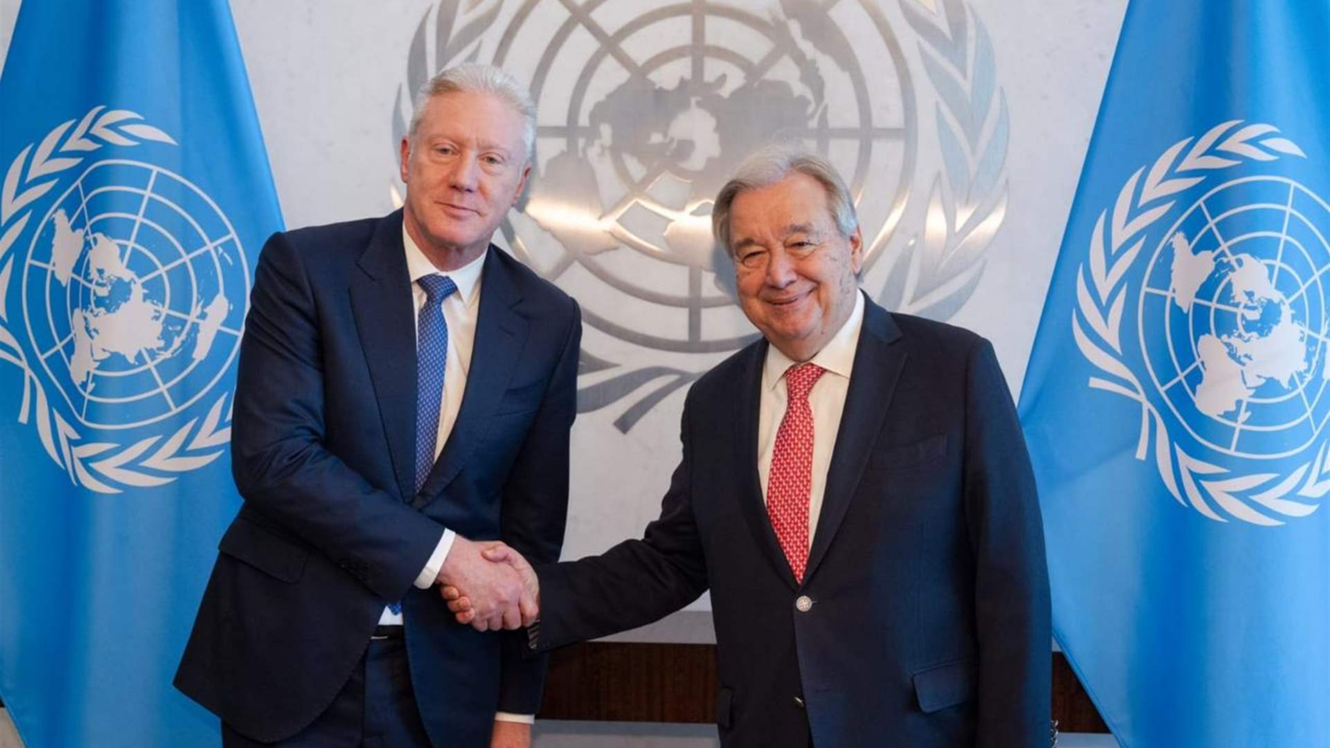 Lebanon’s FM presses UN chief on Israel withdrawal, refugee crisis