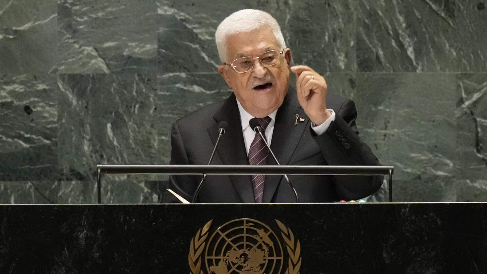 Palestinian President Abbas affirms readiness to work with Trump and others to implement Gaza peace plan