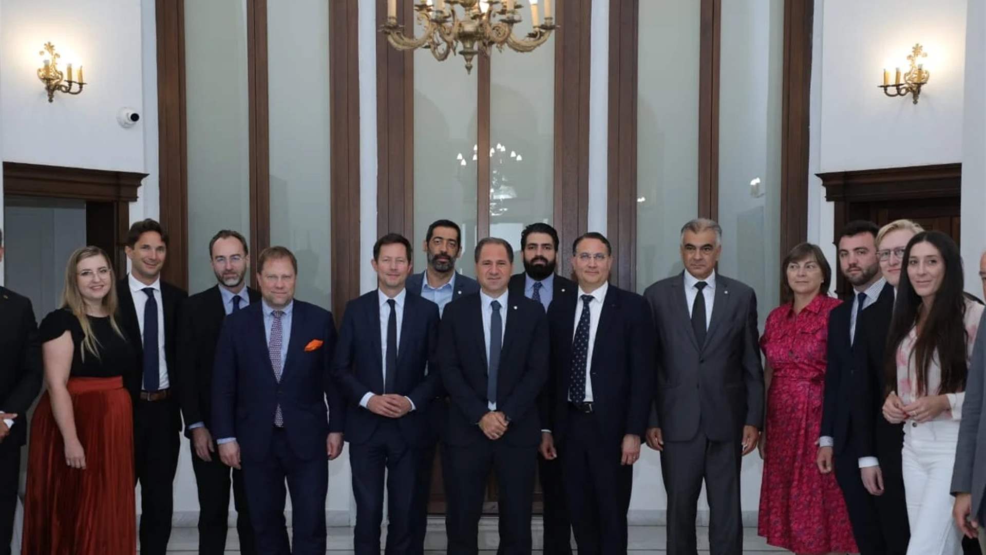 &quot;حزب الشعب الأوروبي - EPP &quot; في الصيفي... والجميّل: ندعم رئيسي الجمهورية والحكومة في مسار بناء الدولة