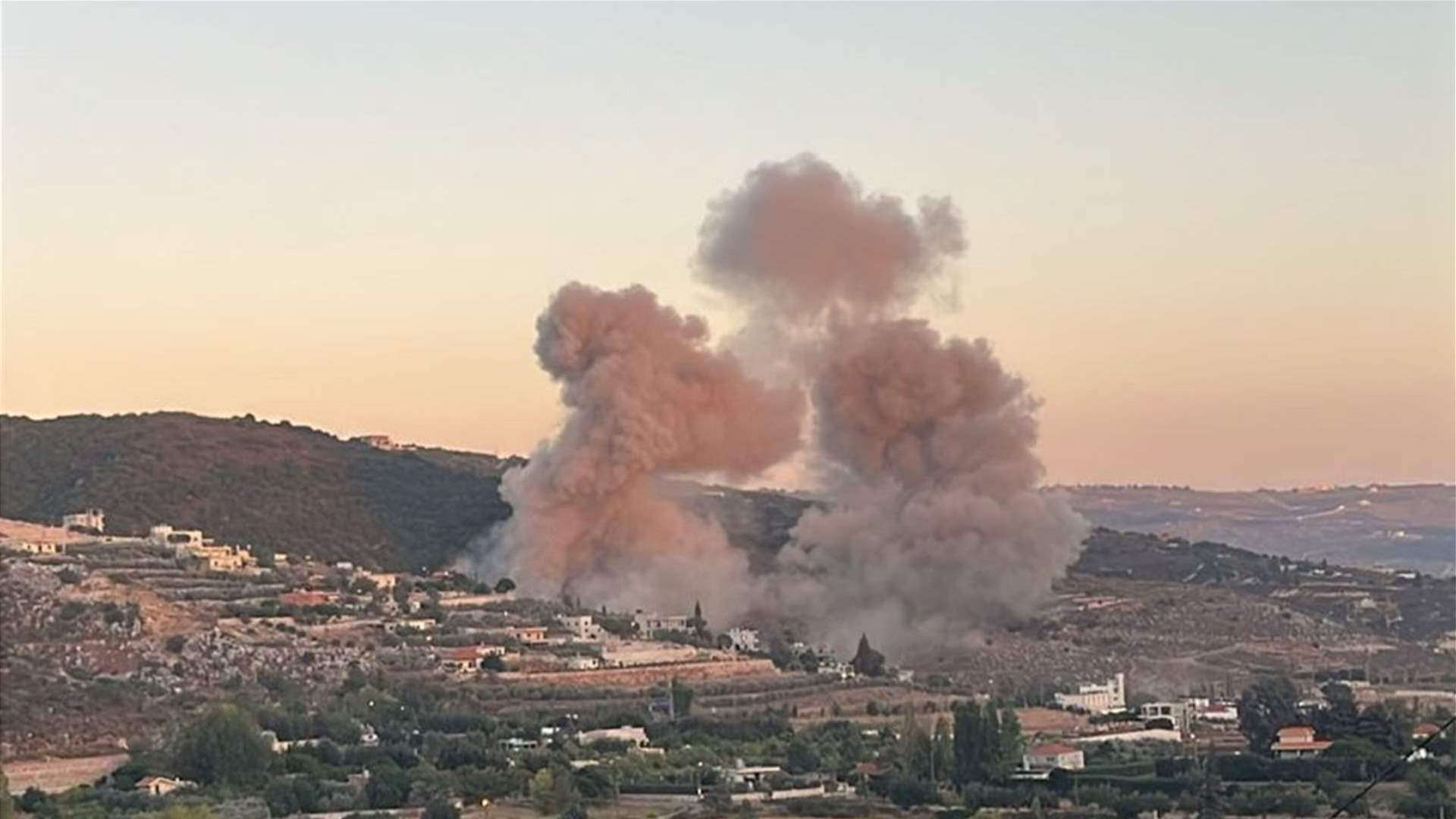 Two Israeli airstrikes hit Jarmaq in southern Lebanon