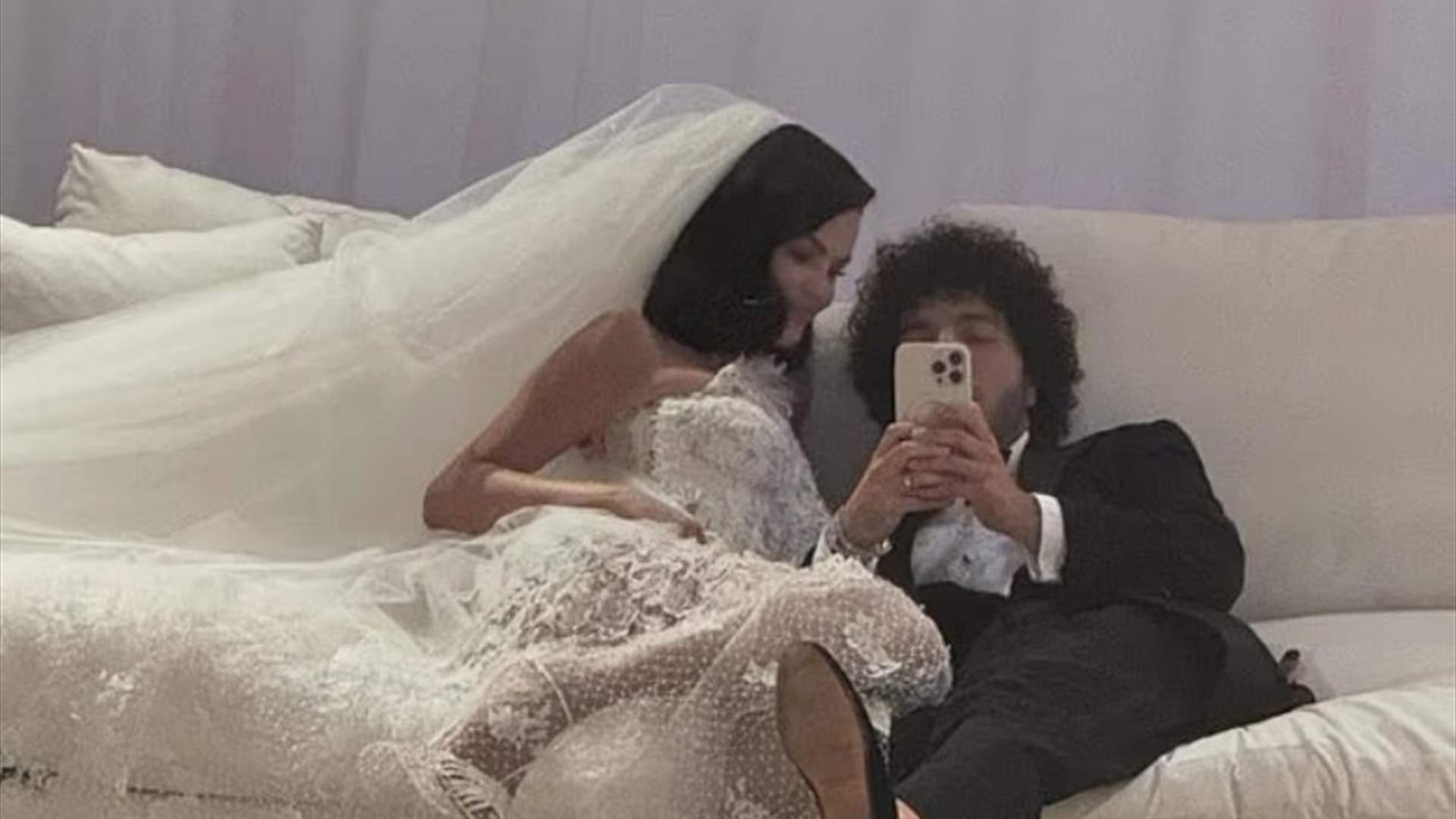 &quot;تزوجت أميرة ديزني حقيقية&quot;... بيني بلانكو ينشر صورة حميمة تجمعه بسيلينا غوميز بعد حفل زفافهما
