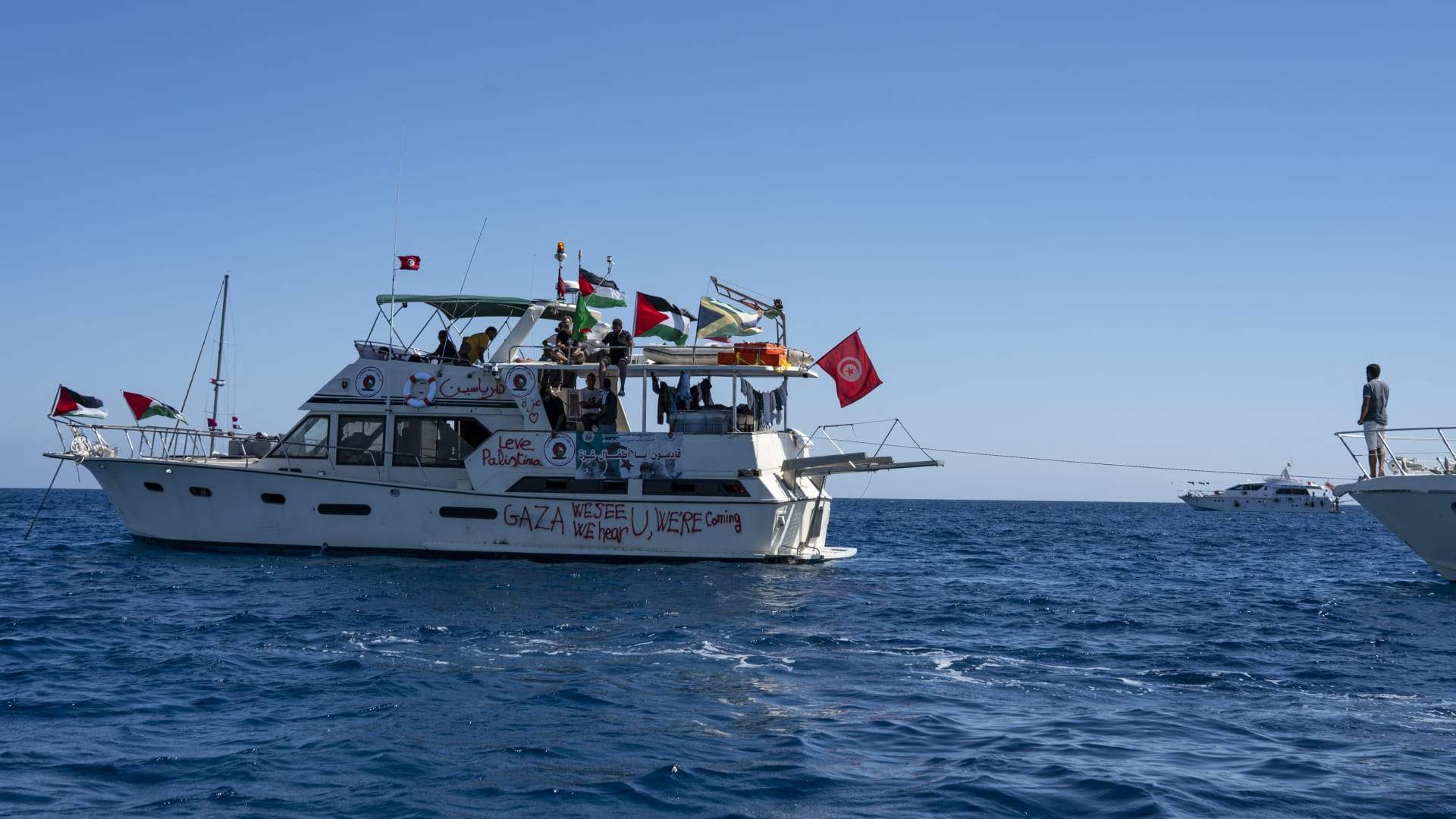 Lebanon presses for release of two citizens detained by Israel on Gaza-bound flotilla