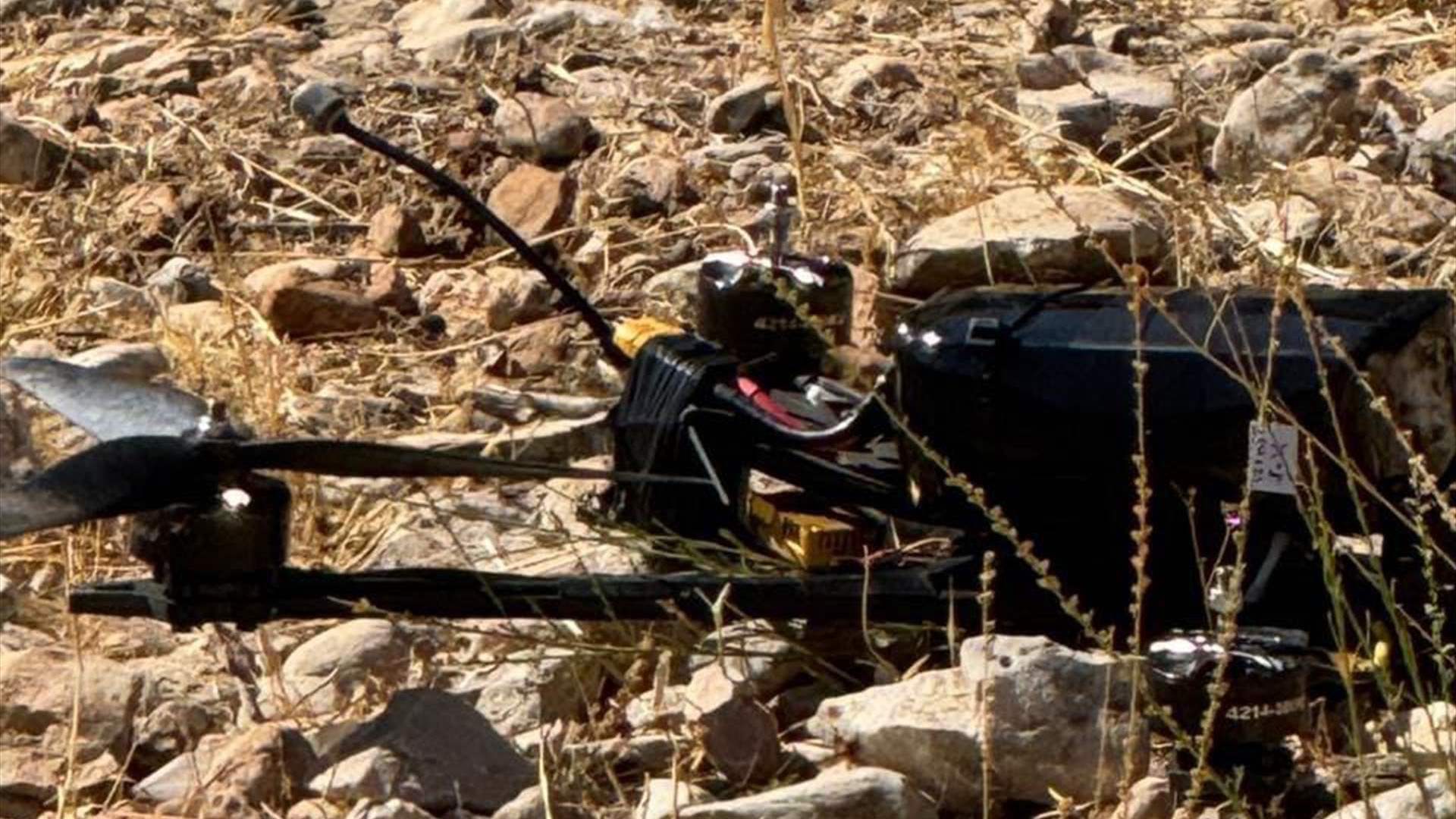 طائرة إسرائيلية من دون طيار سقطت في منطقة وادي فيسان في جرود الهرمل والجيش اللبنانيّ توجه إلى المكان على الفور