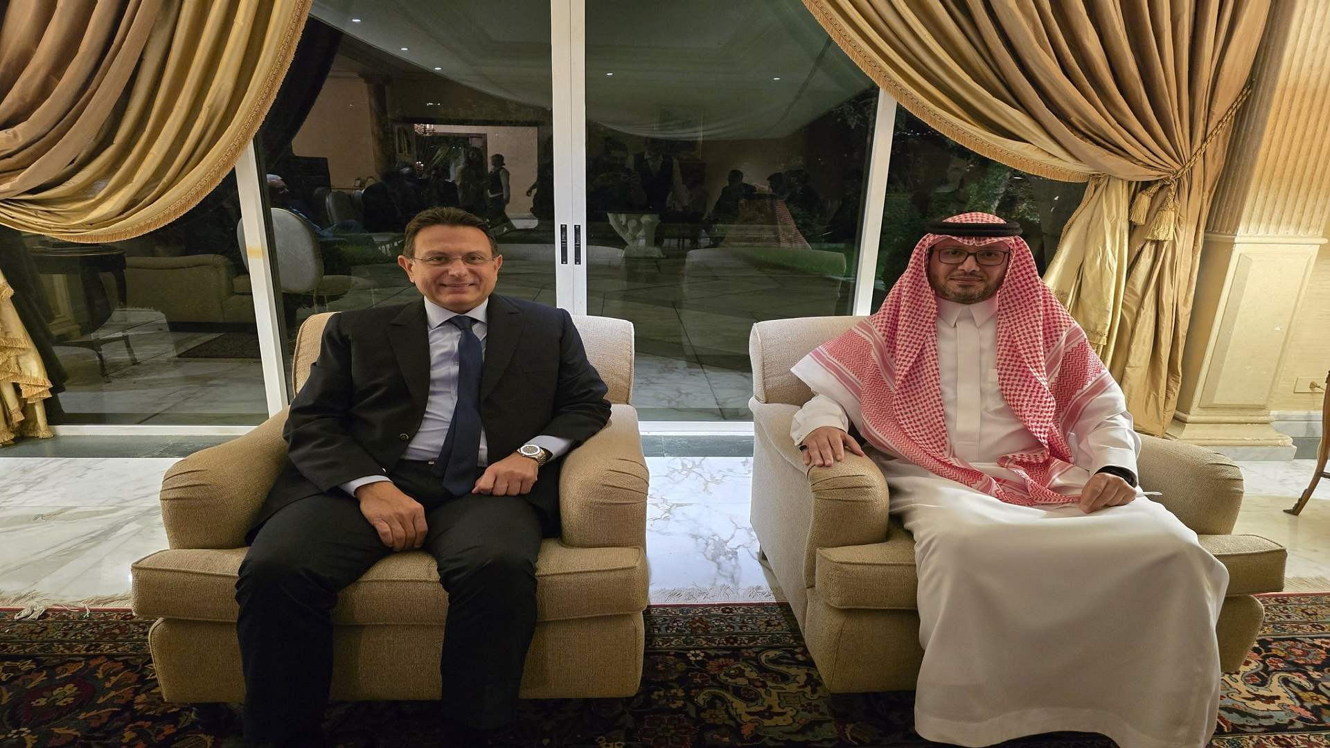 فريد هيكل الخازن أقام مأدبة عشاء على شرف السفير السعودي... بخاري: المملكة ستبقى إلى جانب لبنان وشعبه