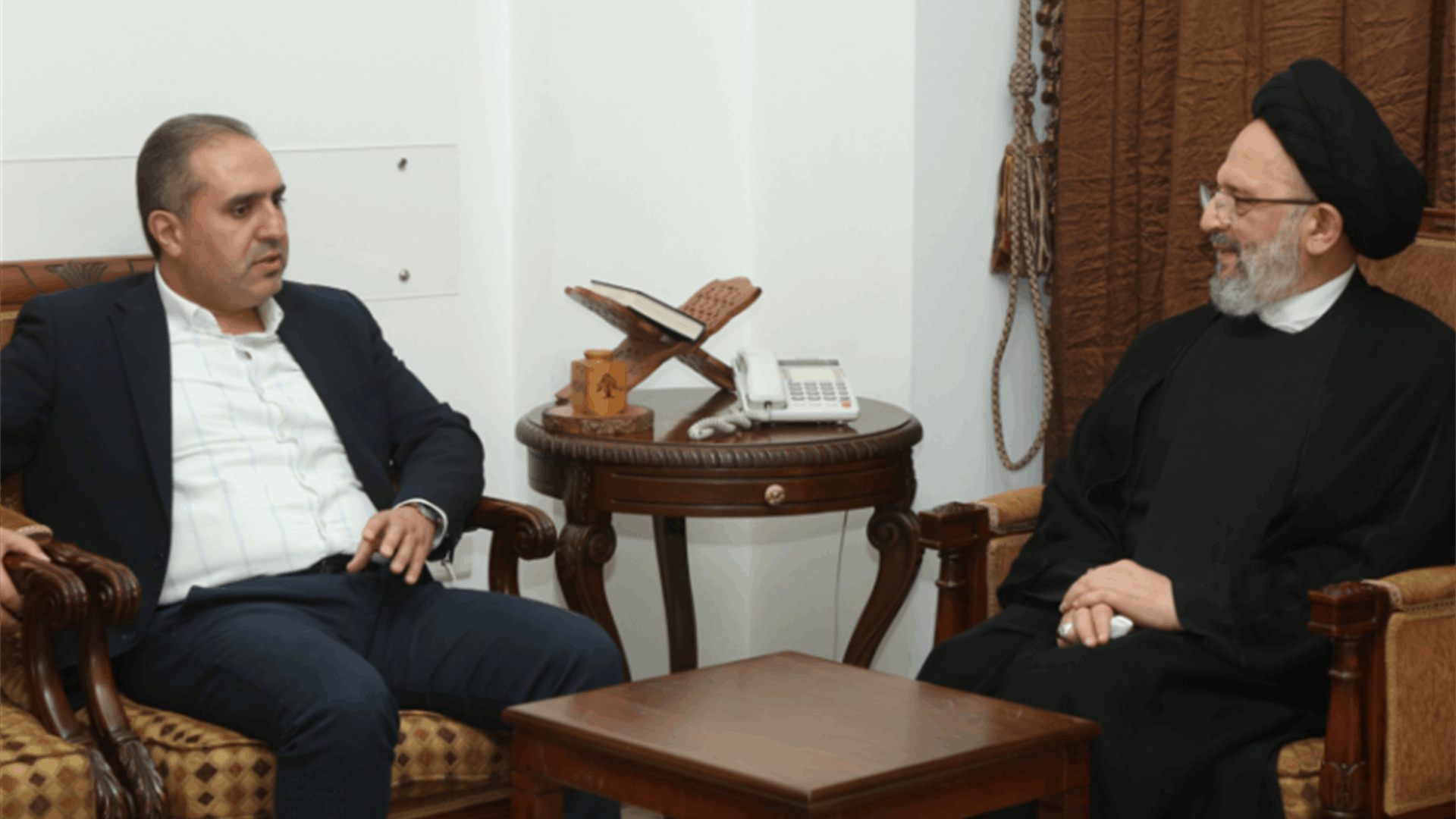فضل الله إستقبل الأمين العام لـ&quot;التقدمي&quot;: الهواجس تصنع الأزمات والمطلوب خطاب جامع
