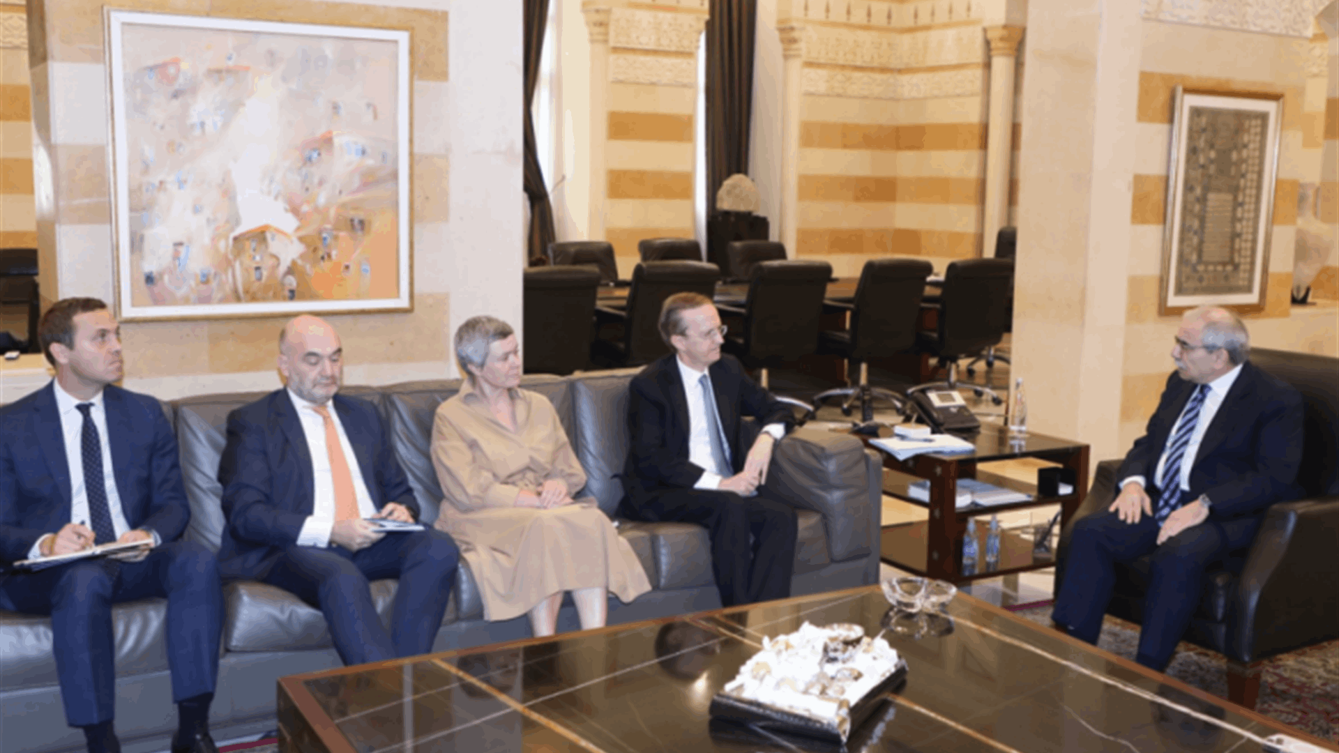PM Salam, EU officials discuss security support and reforms; Alawite leaders raise community and refugee concerns