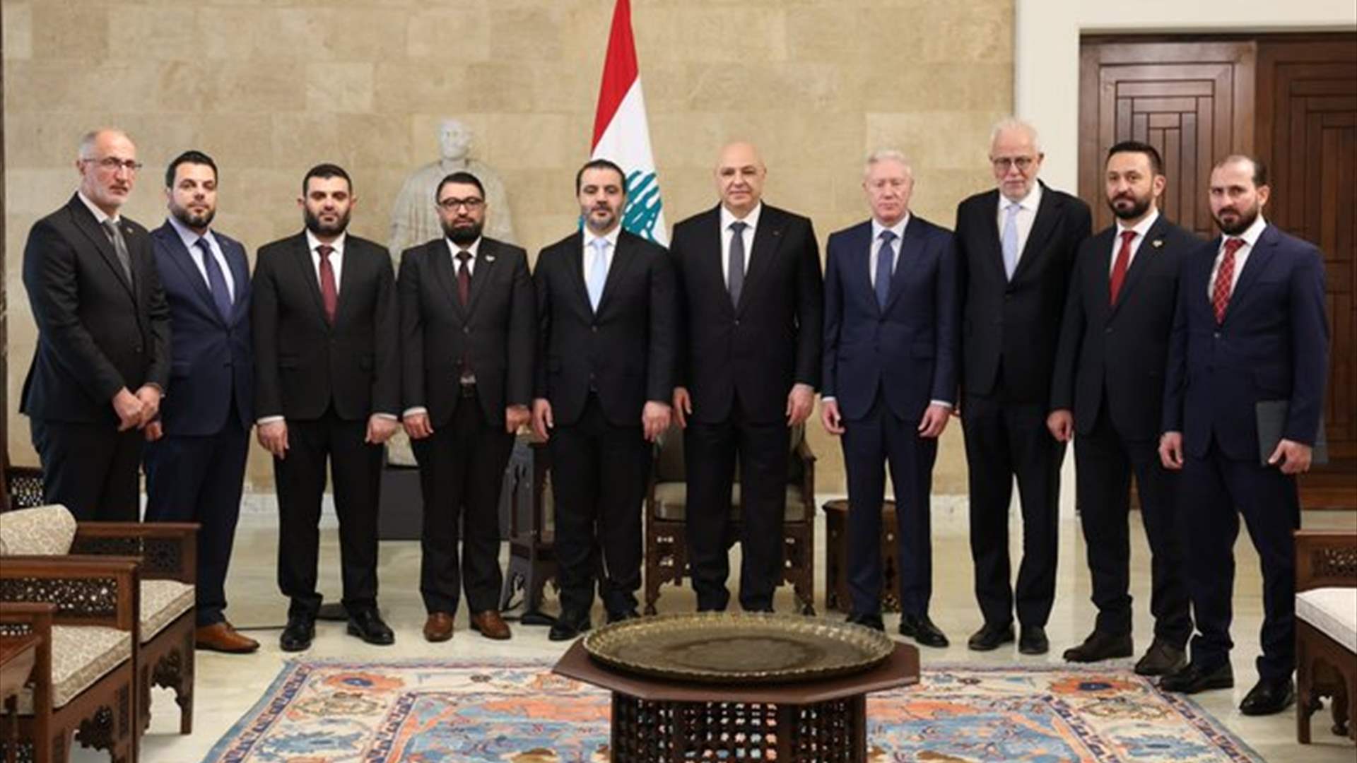 President Aoun renews invitation to Syrian President al-Sharaa to visit Lebanon