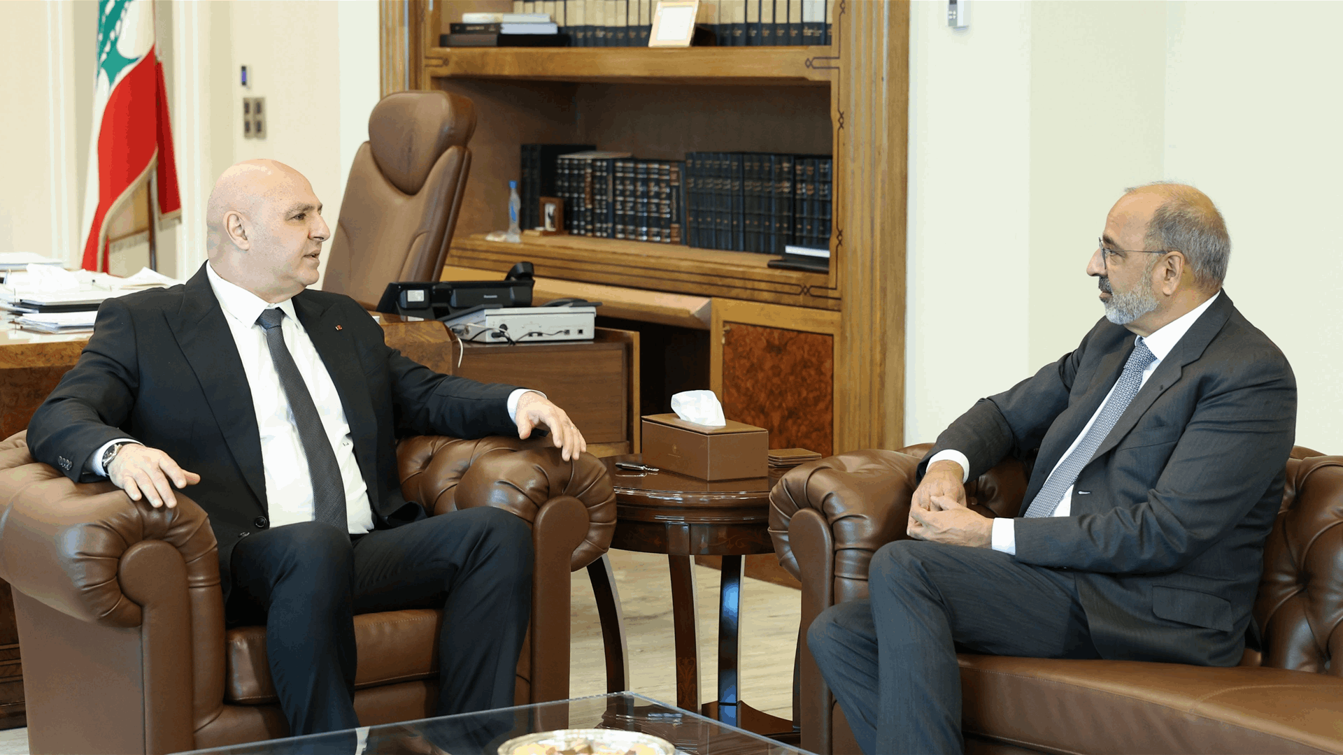 عون بحث مع عمران رضا في عمل مكاتب الأمم المتحدة والتطورات الراهنة 