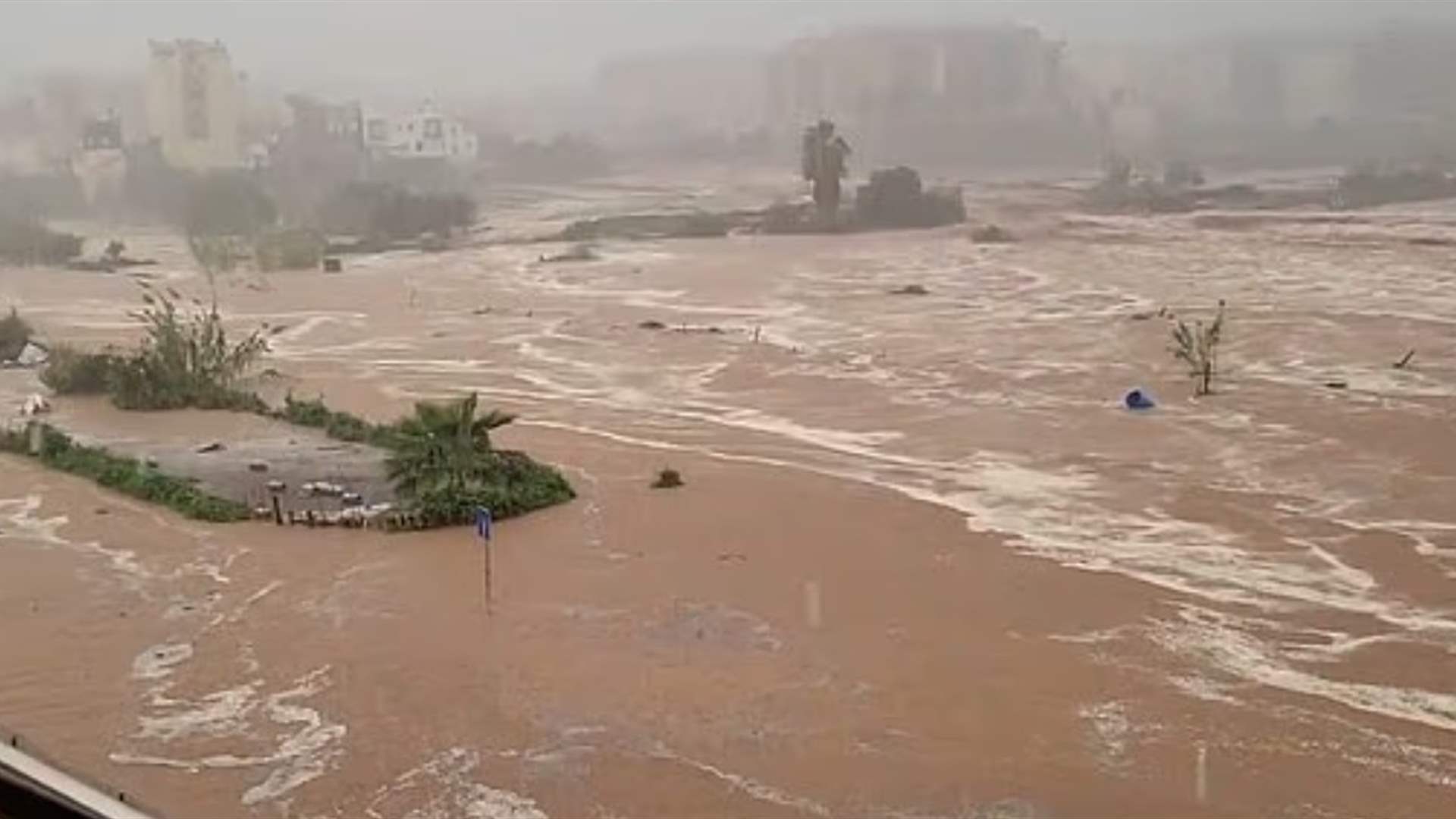 &quot;أليس&quot; تضرب إسبانيا... فيضانات عنيفة تحوّل الطرق إلى أنهار وتشلّ حركة النقل (فيديو)