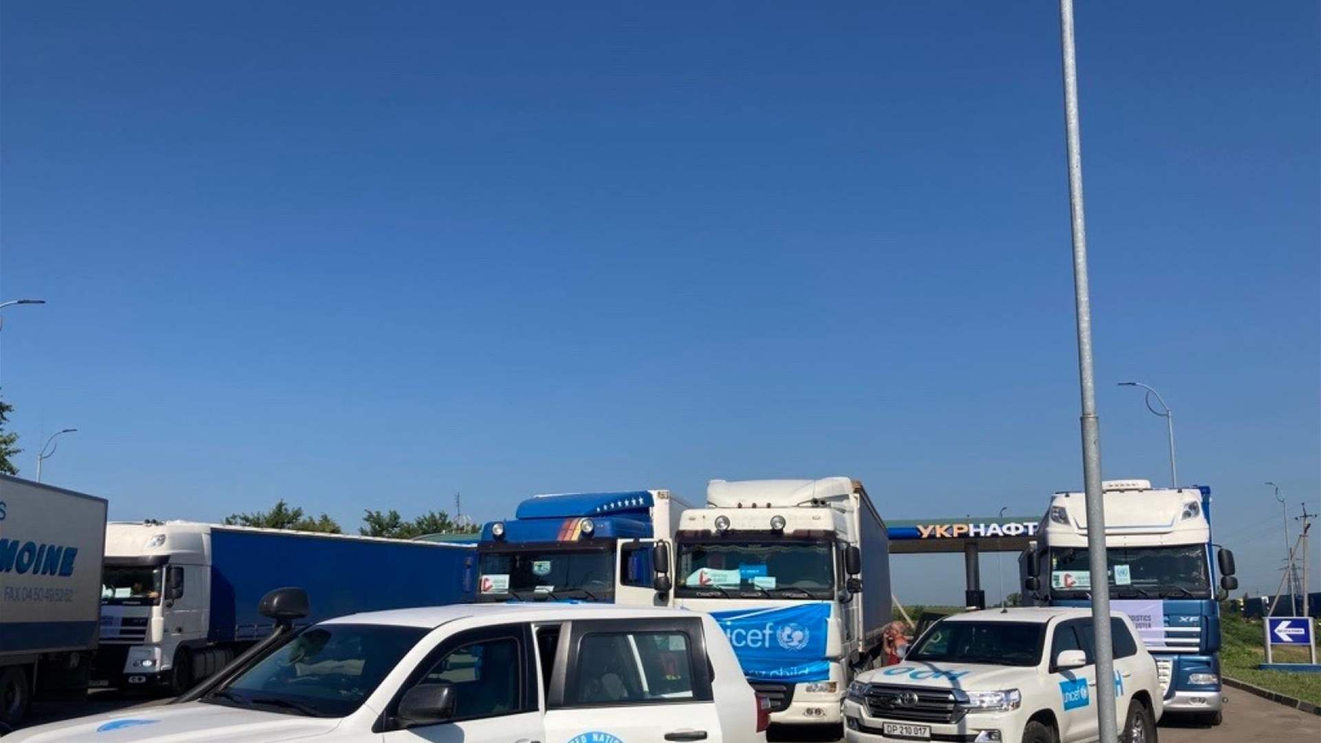 Russia struck UN aid convoy in south Ukraine, no casualties: Ukrainian authorities