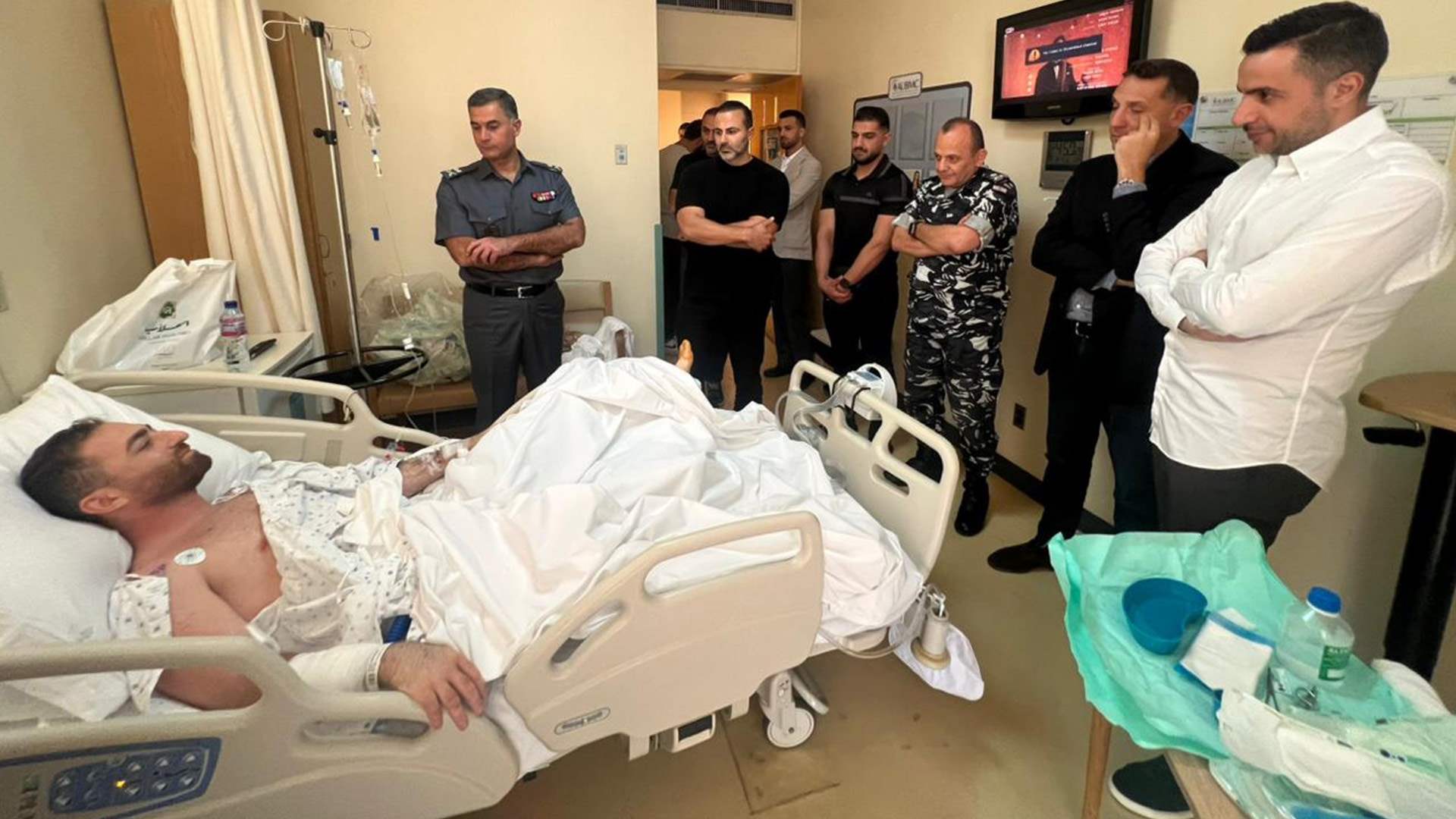 اللواء عبد الله عاد جريحَي مفرزة استقصاء جبل لبنان: قوى الأمن تفتخر برجالها