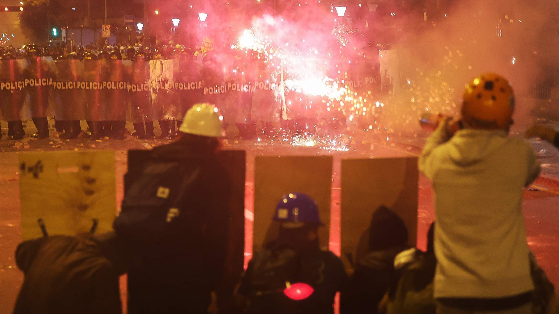 One dead, more than 100 injured in Peru protest