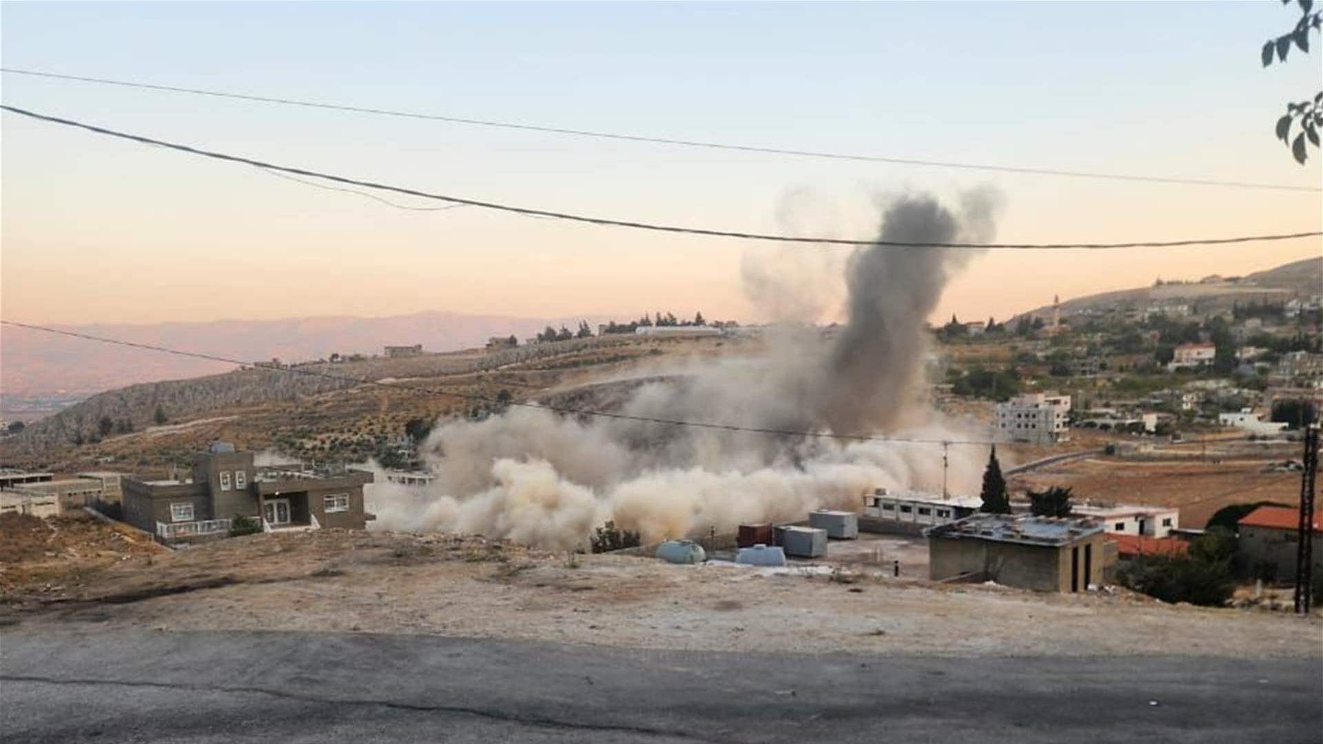 Israel strikes Chmistar in Baalbek