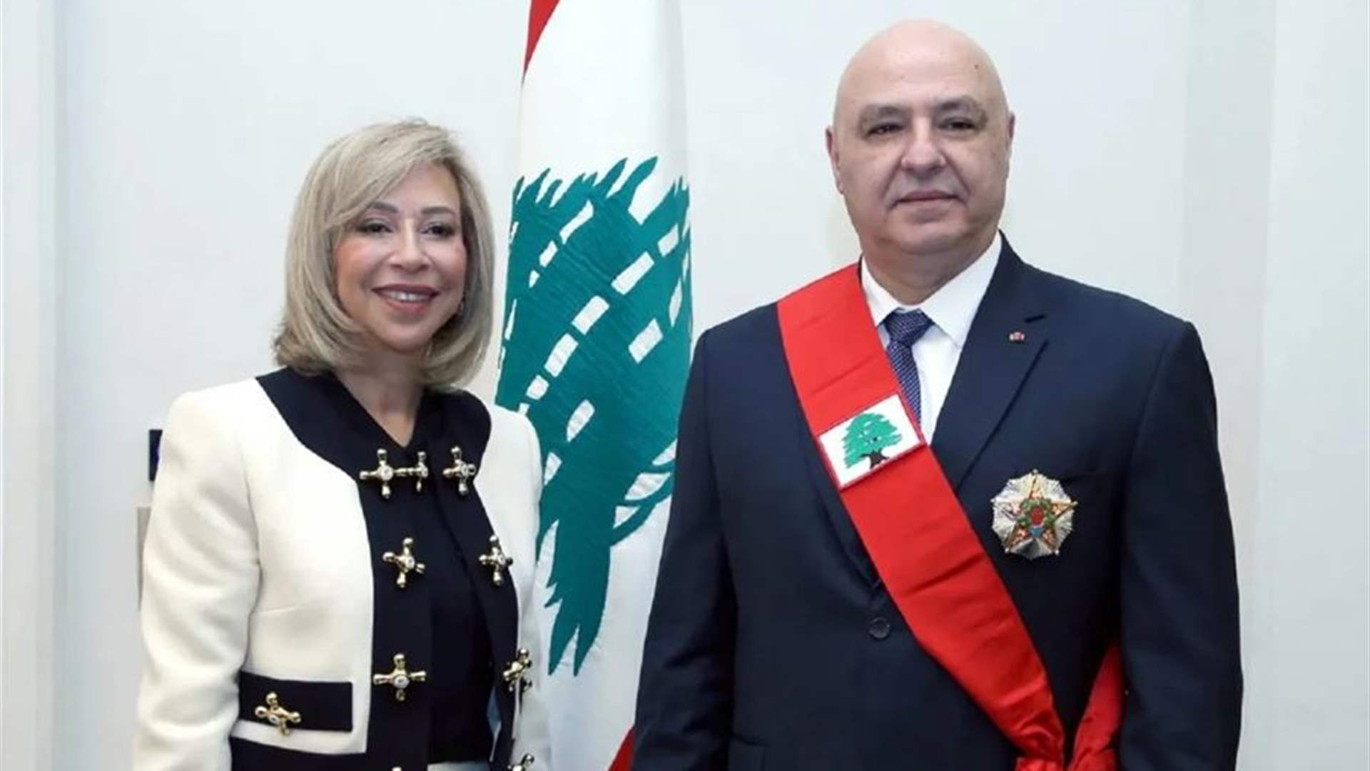 الرئيس عون واللبنانية الأولى غادرا إلى روما للمشاركة في قداس إعلان قداسة المطران مالويان غدًا