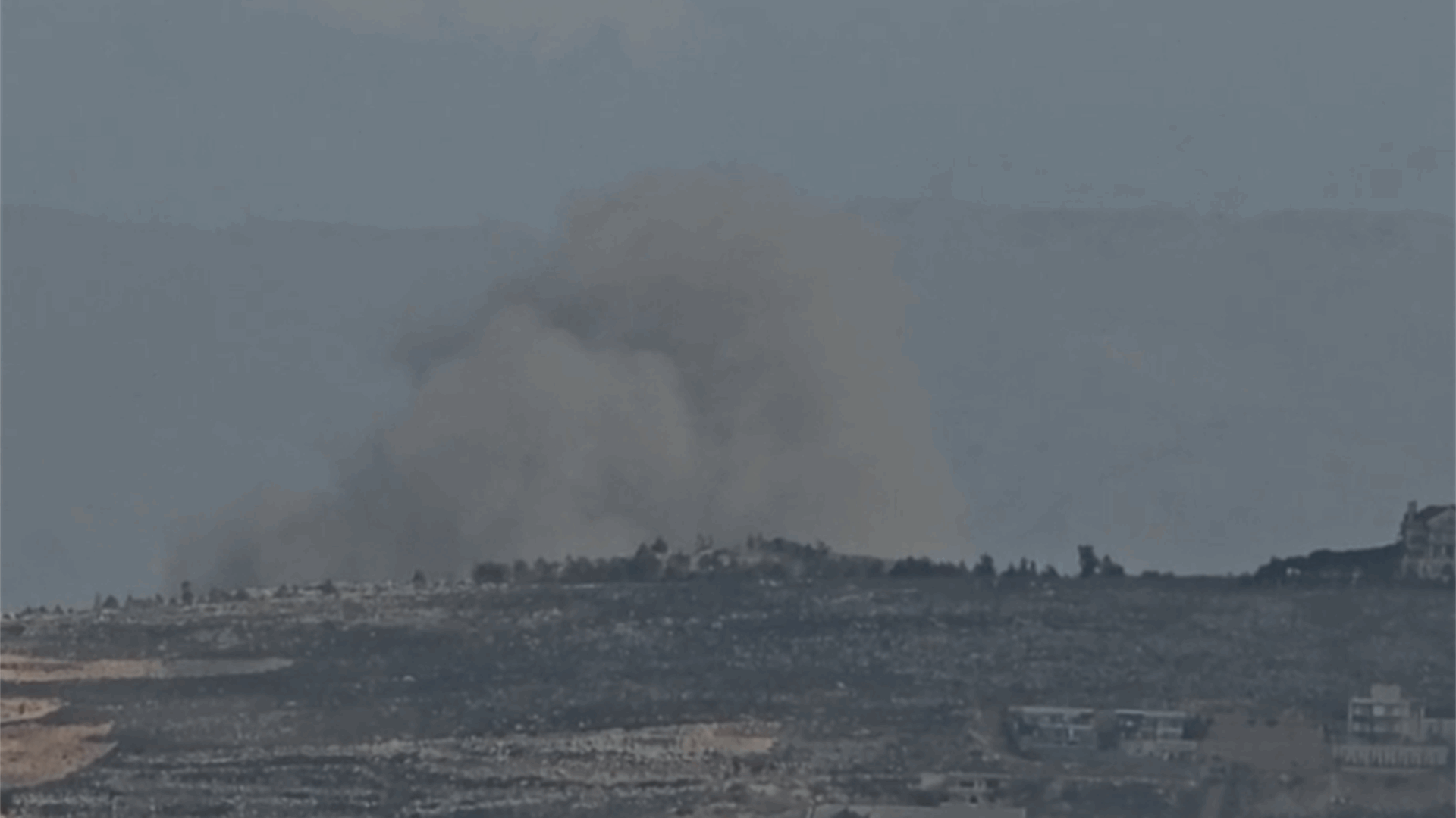 Israel strikes three areas across South Lebanon