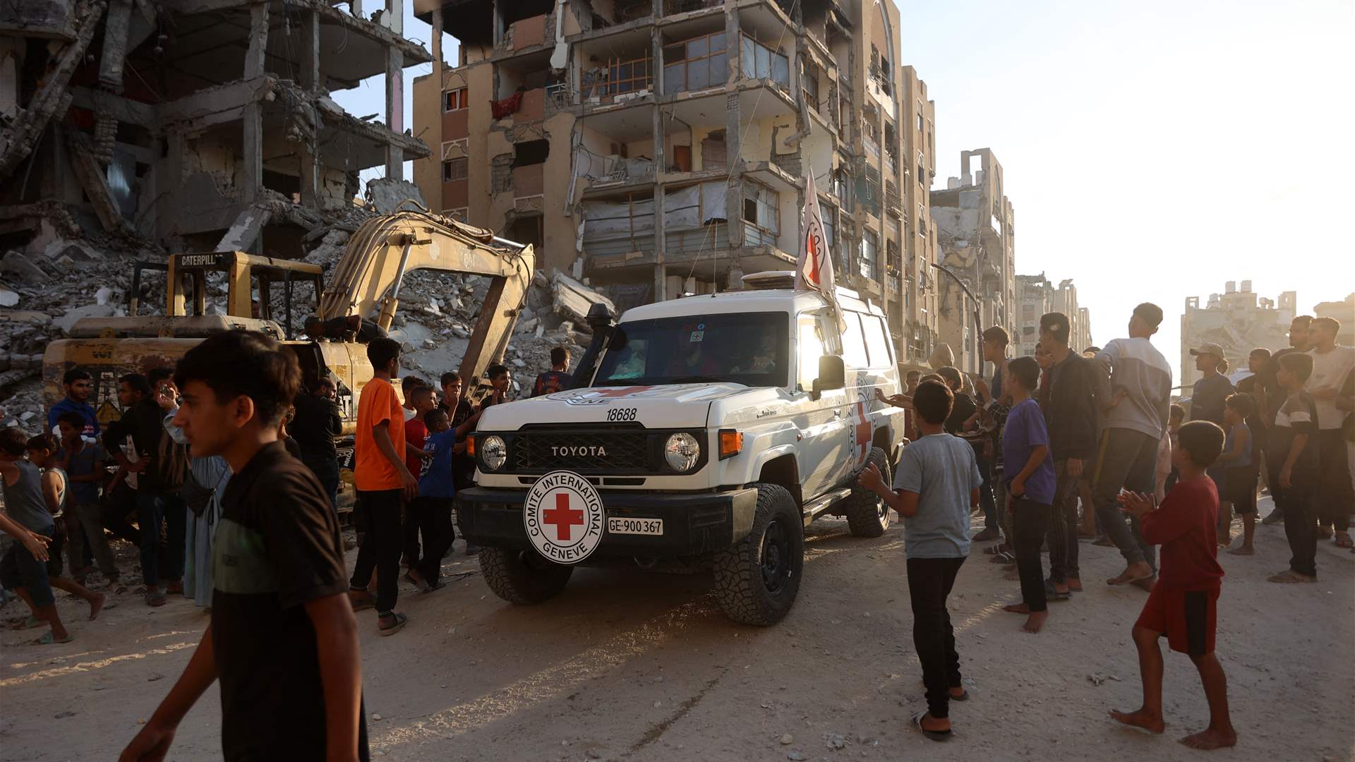 Israeli military says Red Cross on its way to receive Gaza hostage body