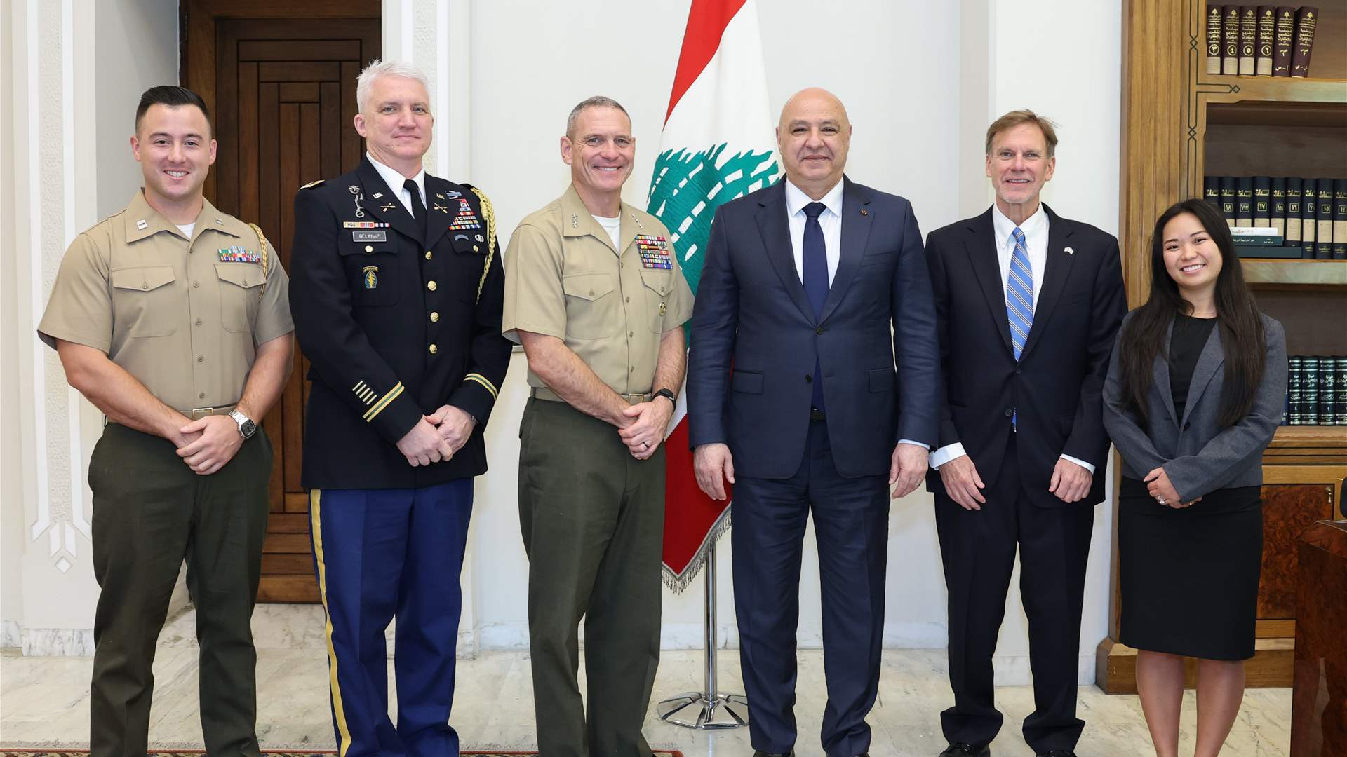 President Aoun urges ceasefire mechanism to halt Israeli violations in South Lebanon