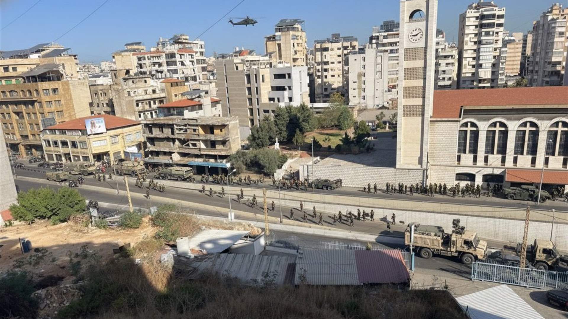 Fake news: No security deployment around Mar Mikhael Church; images circulating are AI-generated