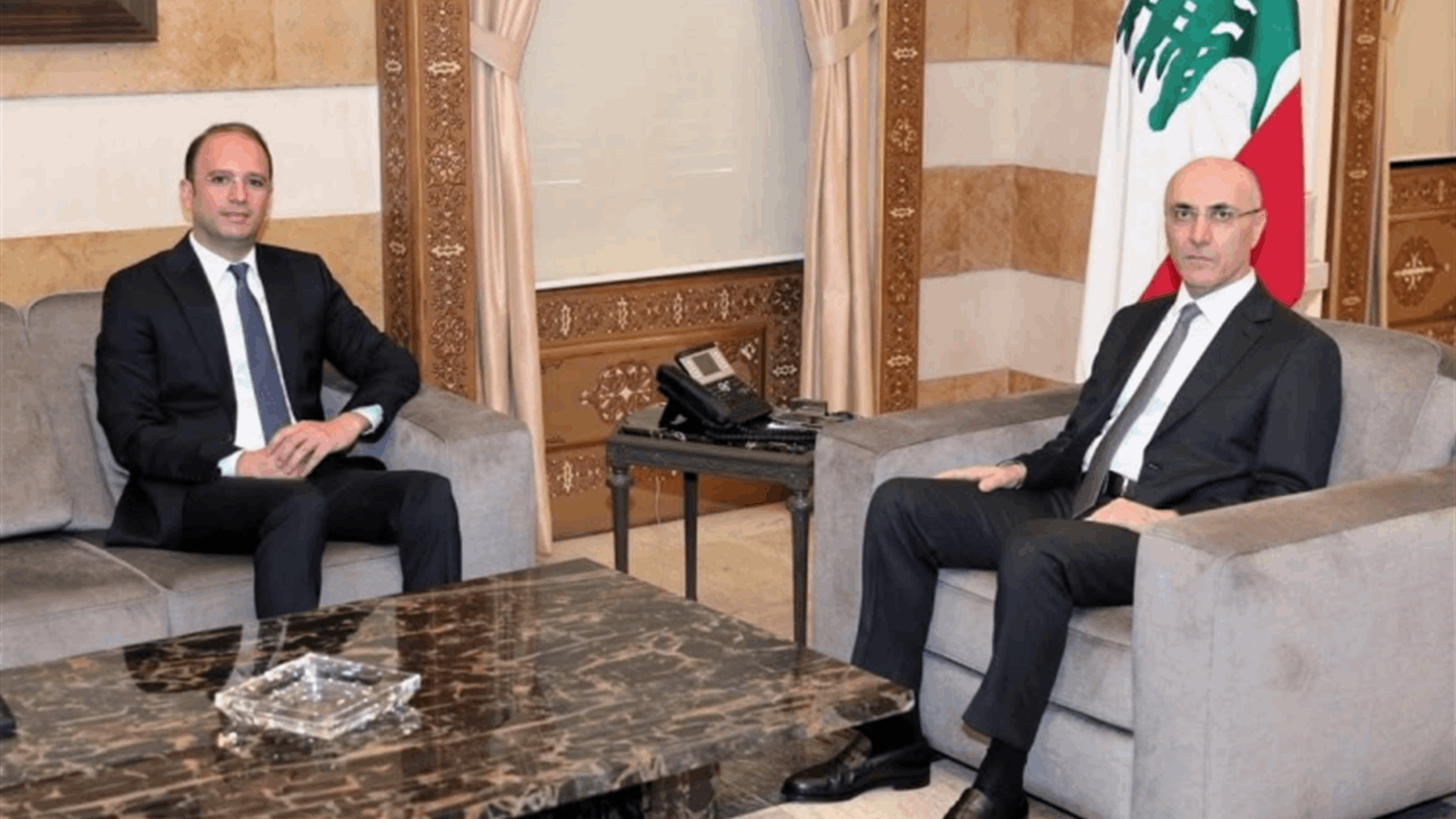الحجار بحث مع خضر في أمور إنمائية وإدارية في بعلبك الهرمل